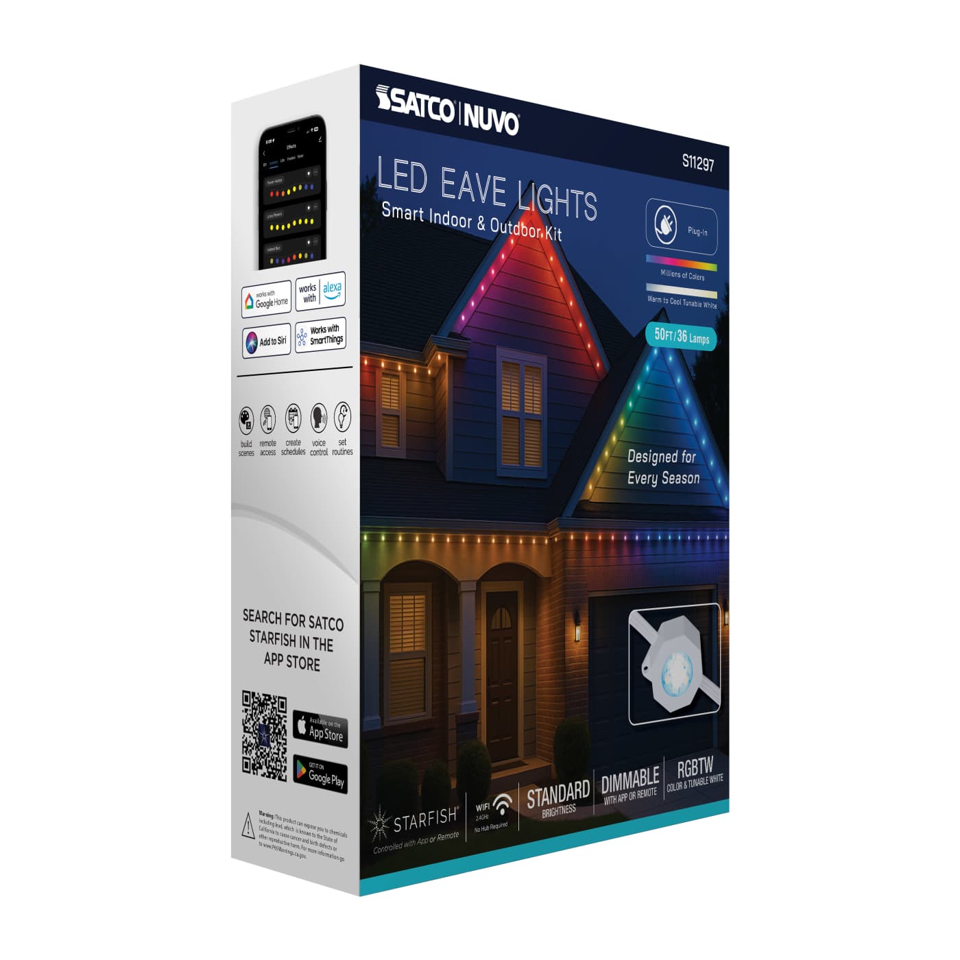 50FT/36LED/PSL/SF/RGBTWIC - S11297