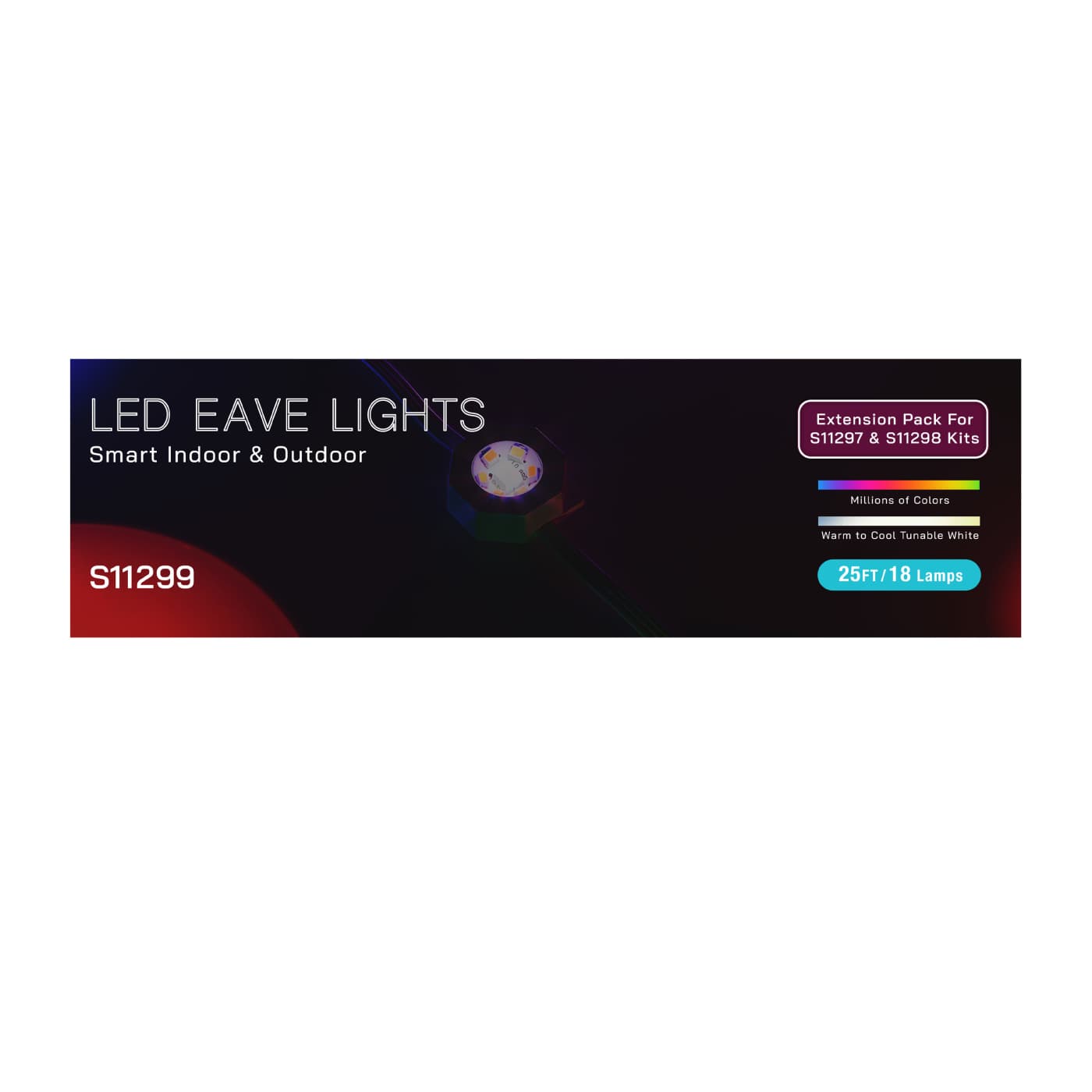 25FT/18LED/PSL/EXT/SF/RGBTWIC - S11299