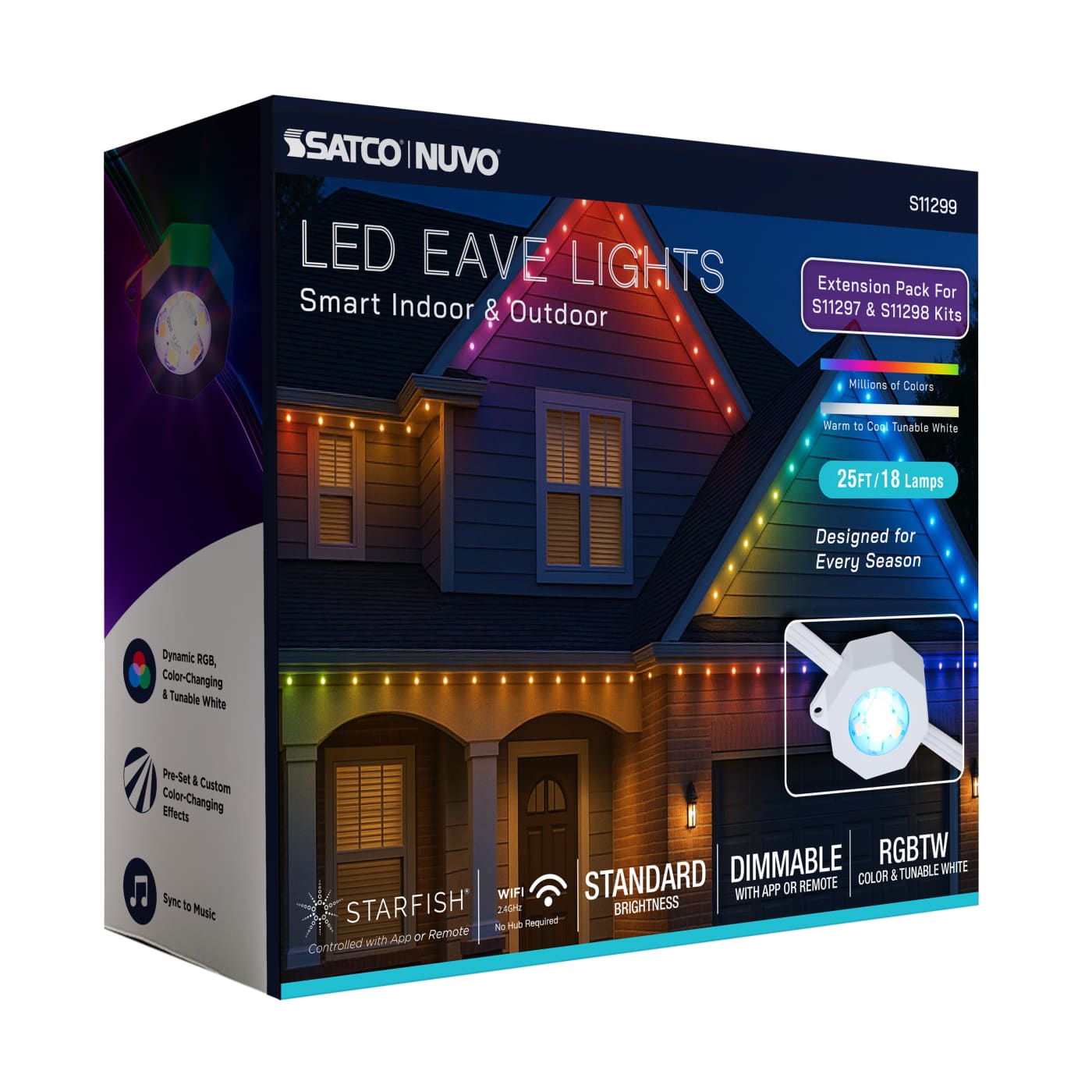 25FT/18LED/PSL/EXT/SF/RGBTWIC - S11299