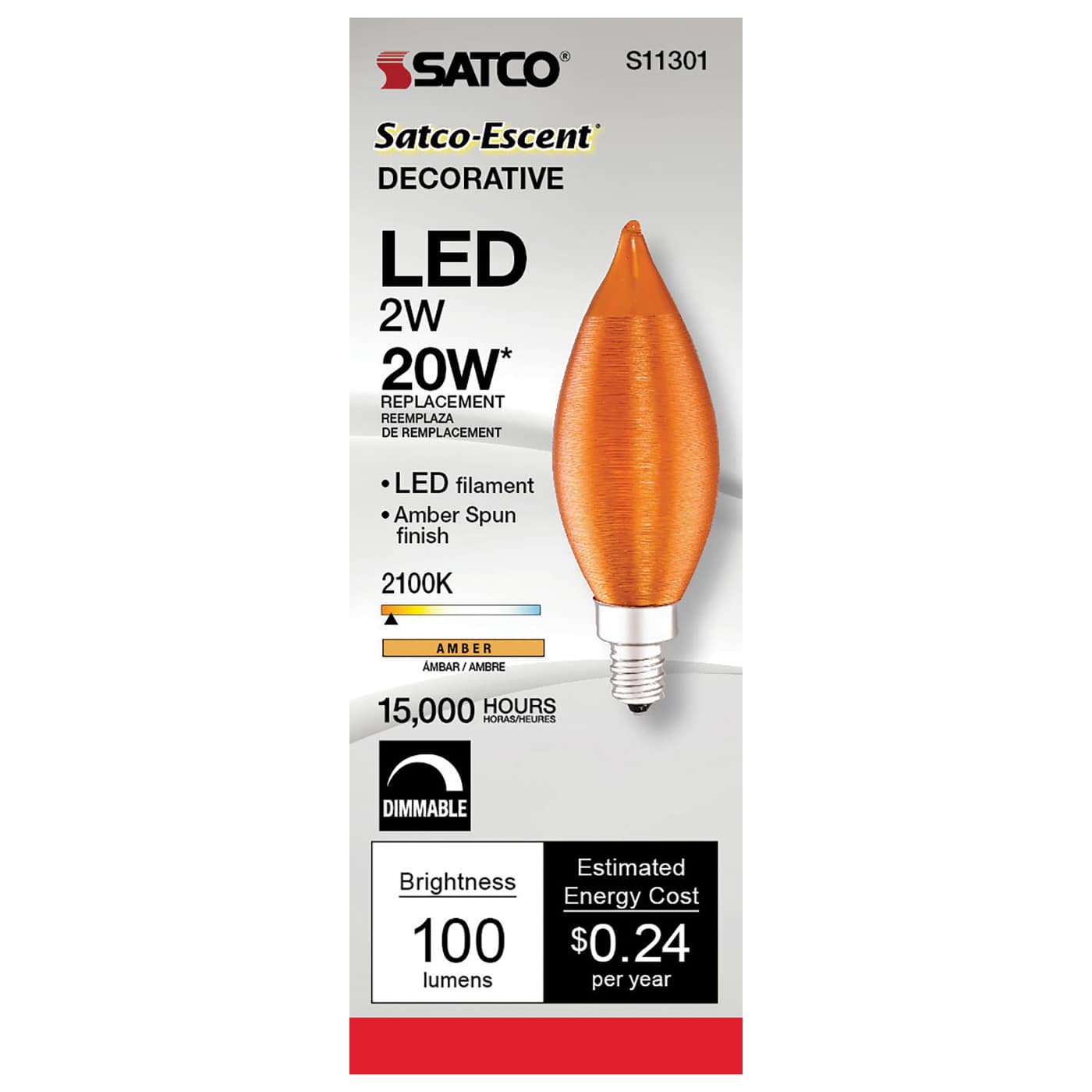 2CA11/LED/A/E12/21K/120V - S11301