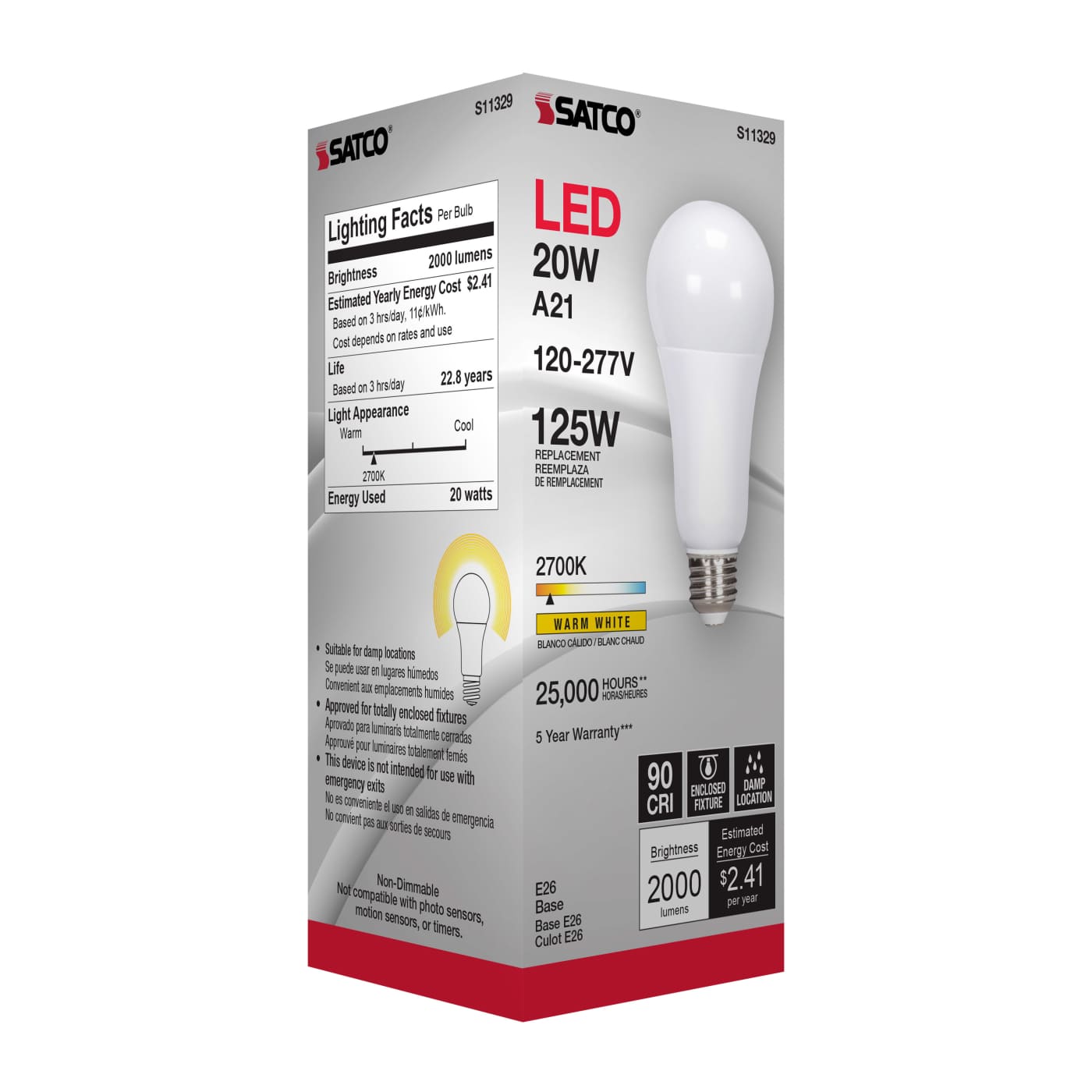 20A21/LED/927/120-277V/ND - S11329