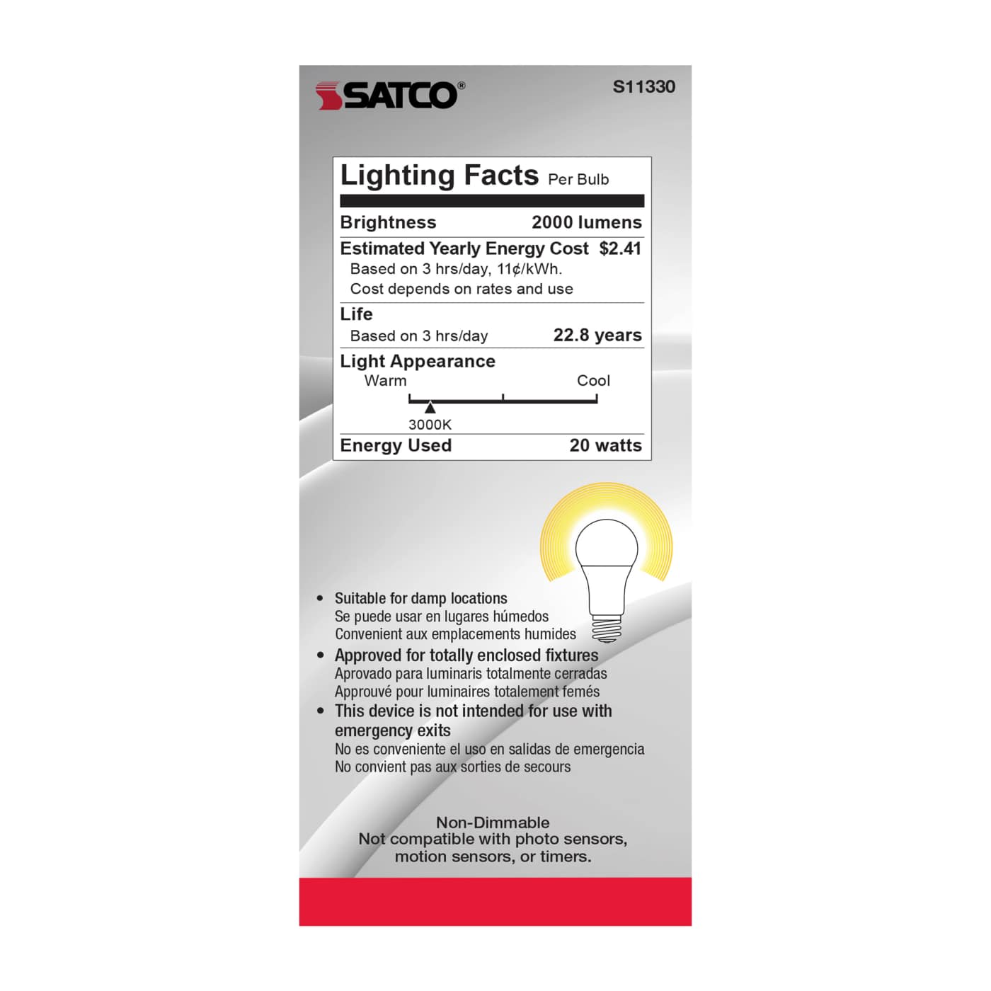 20A21/LED/930/120-277V/ND - S11330