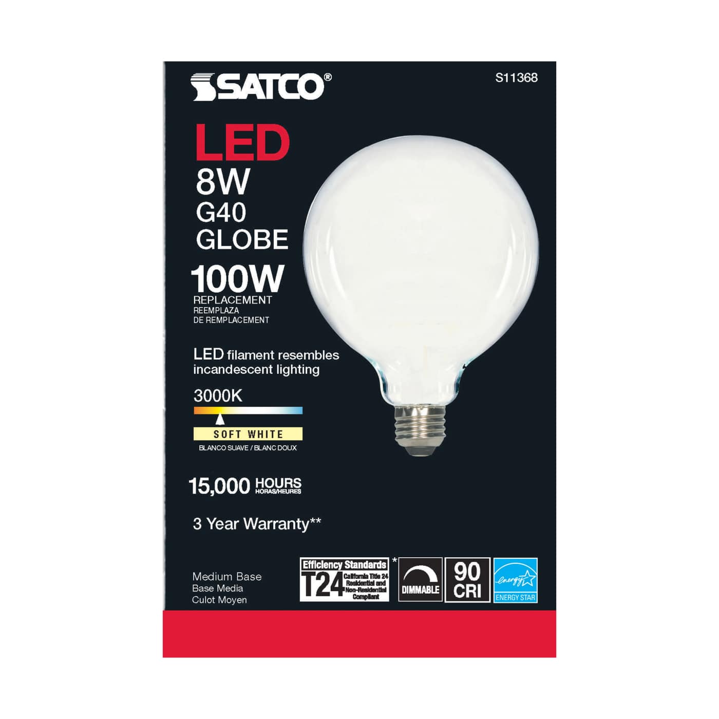 8G40/LED/930/SW/120V - S11368