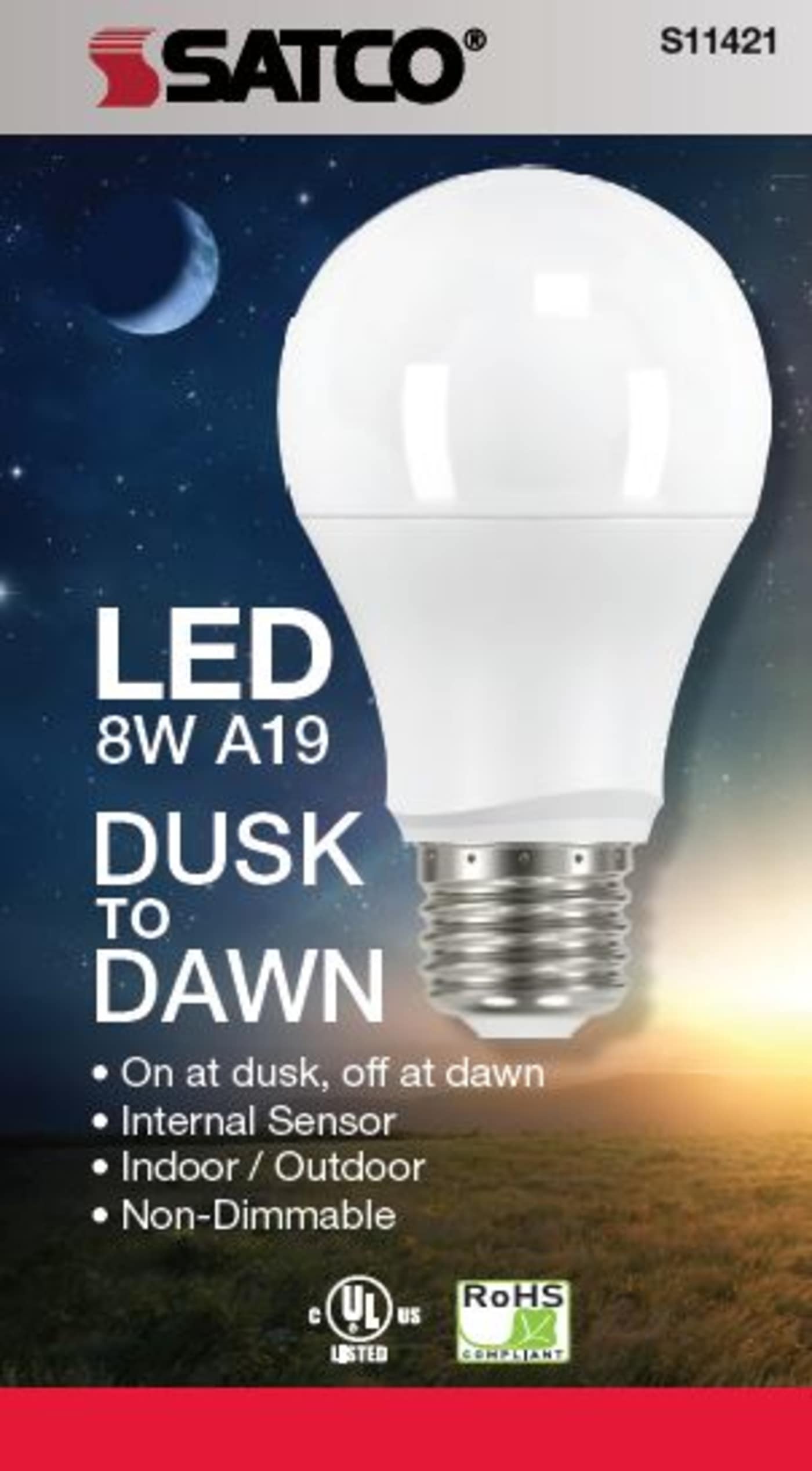8A19/DUSK/DAWN/LED/27K - S11421