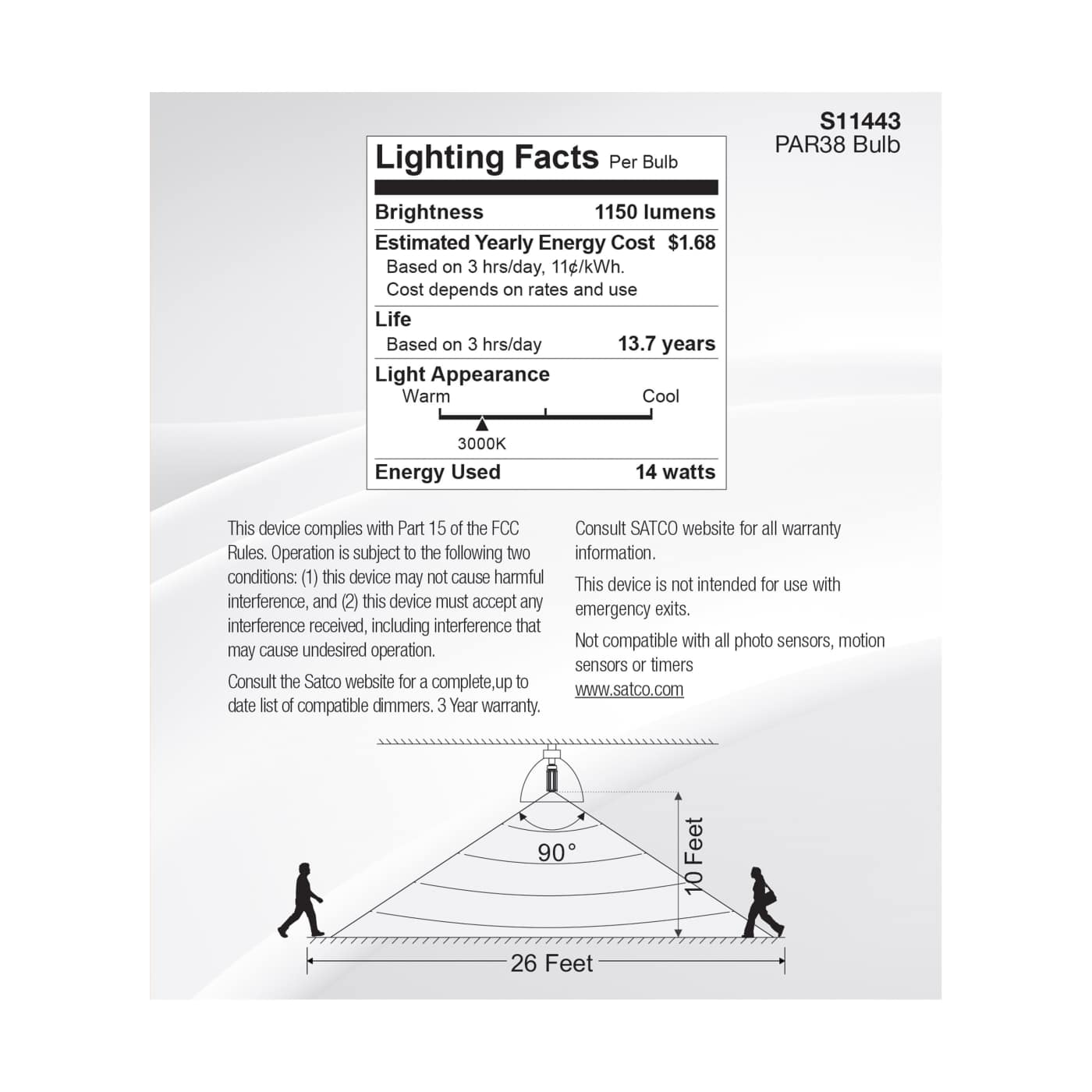 14PAR38/PIR/40/930/120V/ND - S11443