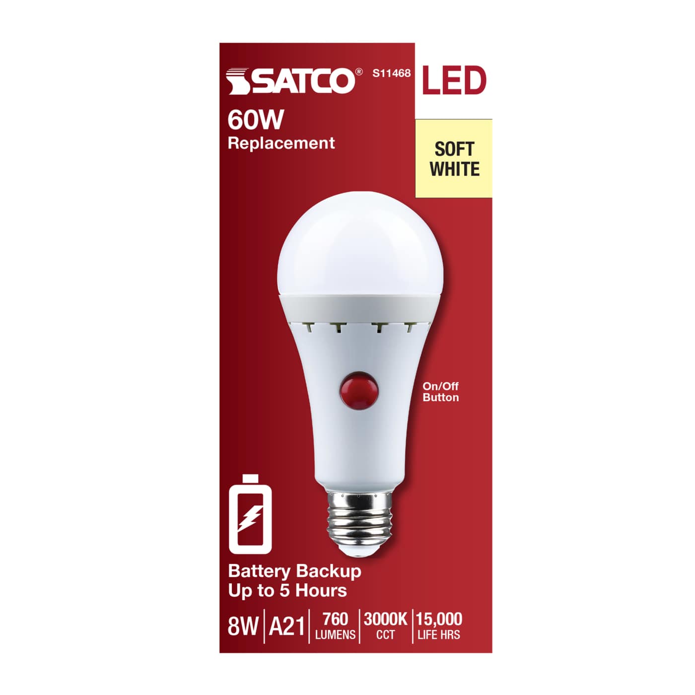 8A21/BATTERY BU/LED/830 - S11468