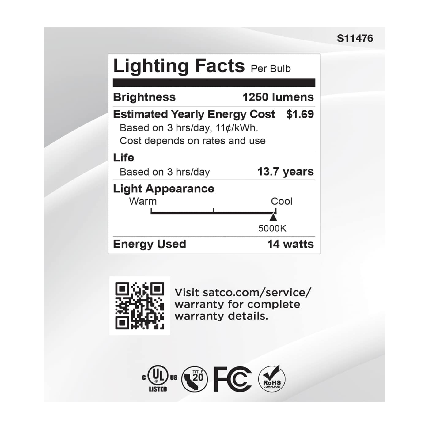 14PAR38/D2D/LED/950/120V - S11476