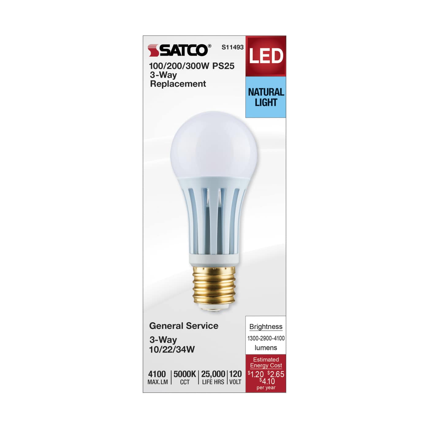 10/22/34PS25/3WAY/LED/850/E39D - S11493