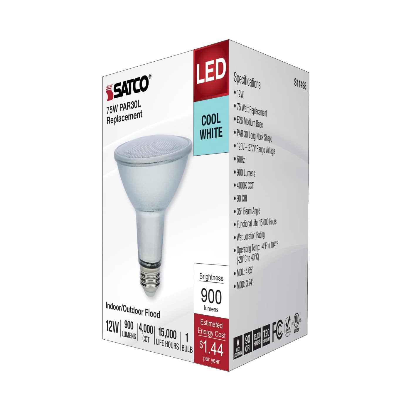 12PAR30L/LED/35'/940/120-277V - S11498