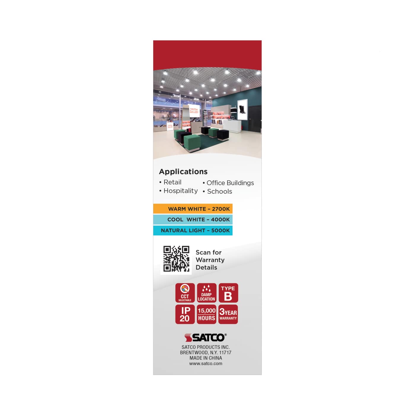 14W/LED/CFL/3CCT/BP/GX32D-2 - S11545