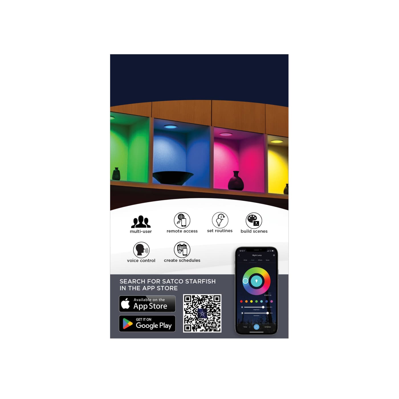 9WLED/DW/4/RGBTW/RND/RD/WH - S11564