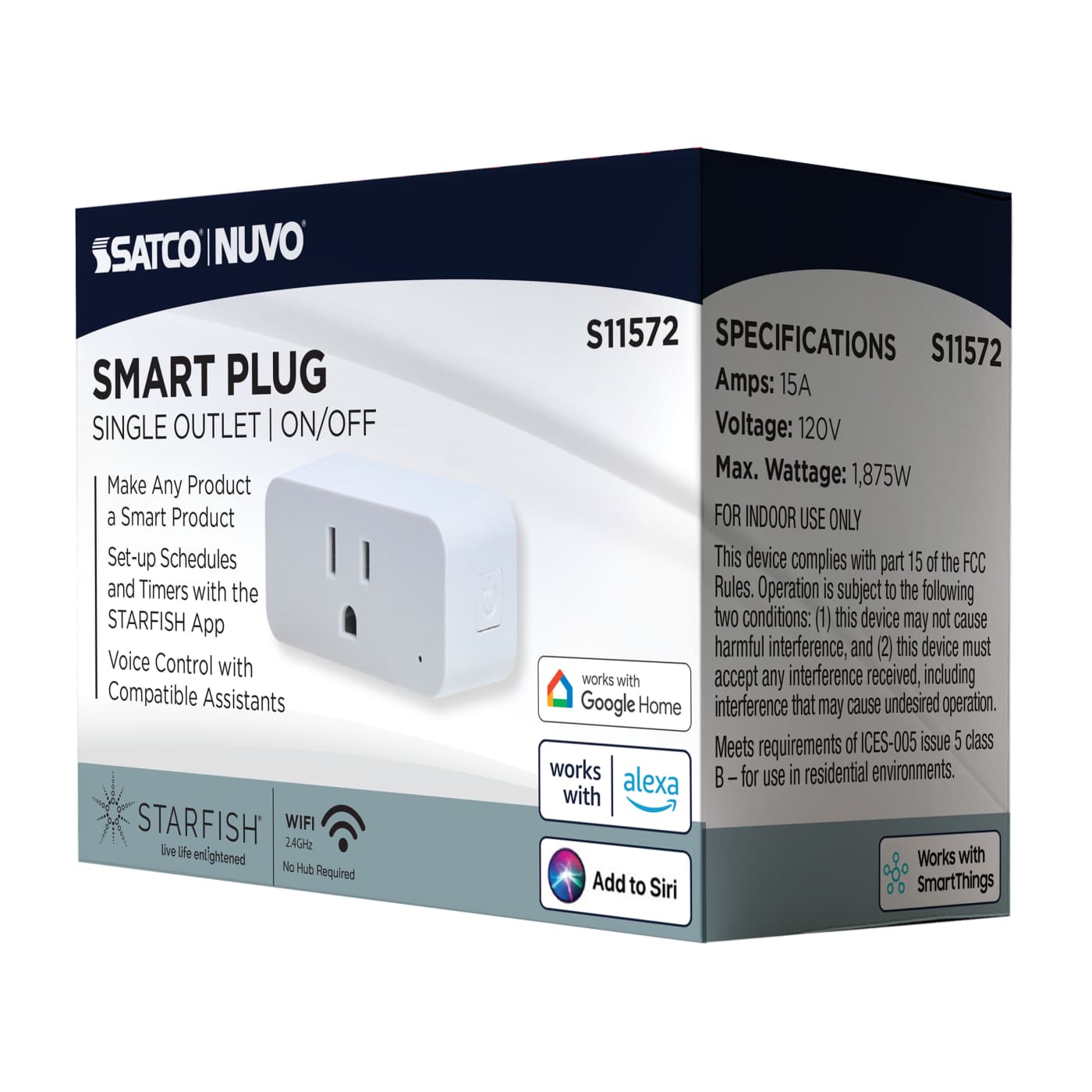 15A SMART PLUG/SF - S11572