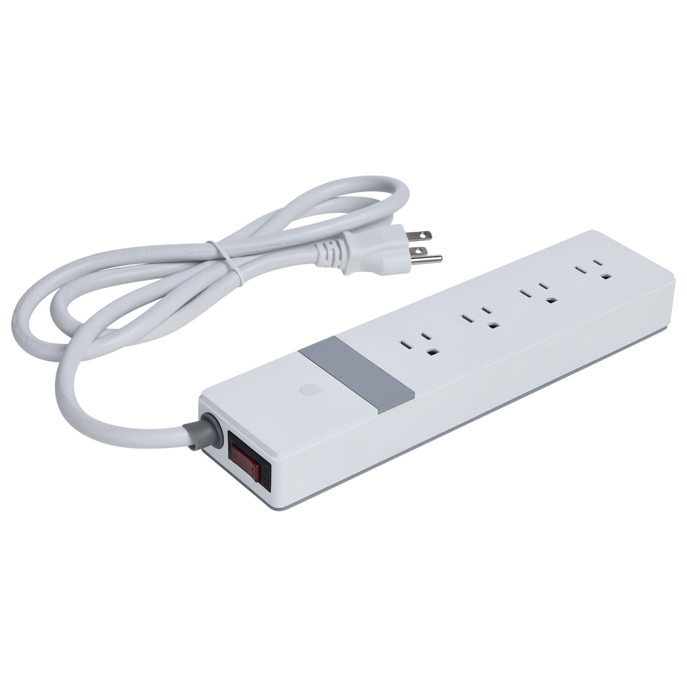 4 OUTLET POWER STRIP/SF - S11574