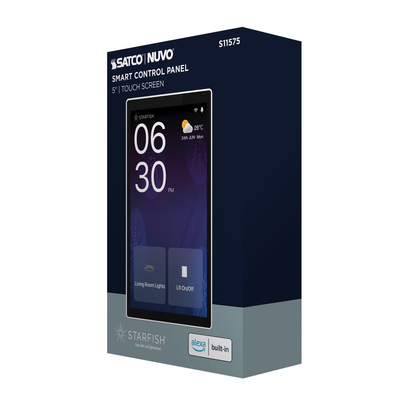 STARFISH 5" CONTROL PANEL - S11575