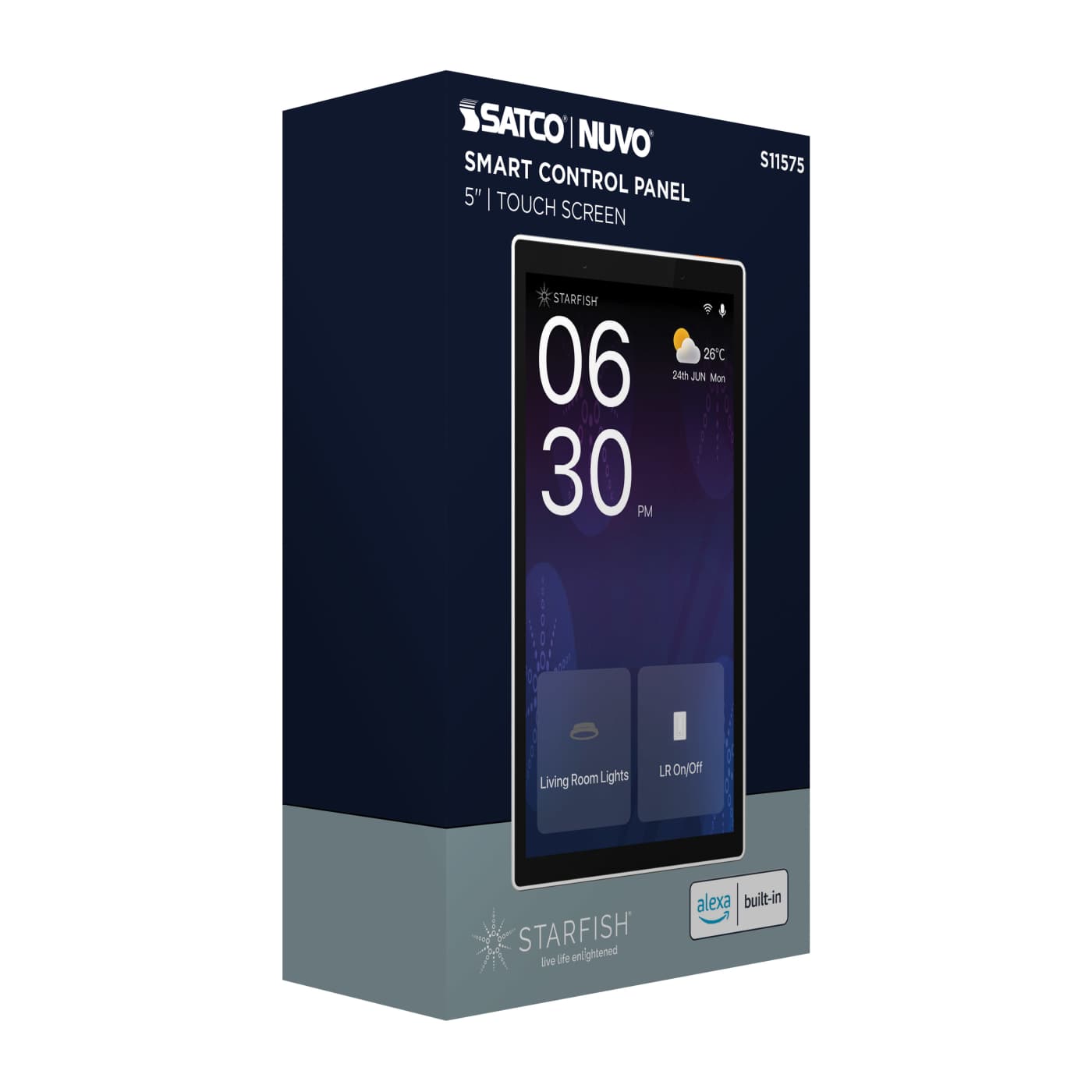 STARFISH 5" CONTROL PANEL - S11575