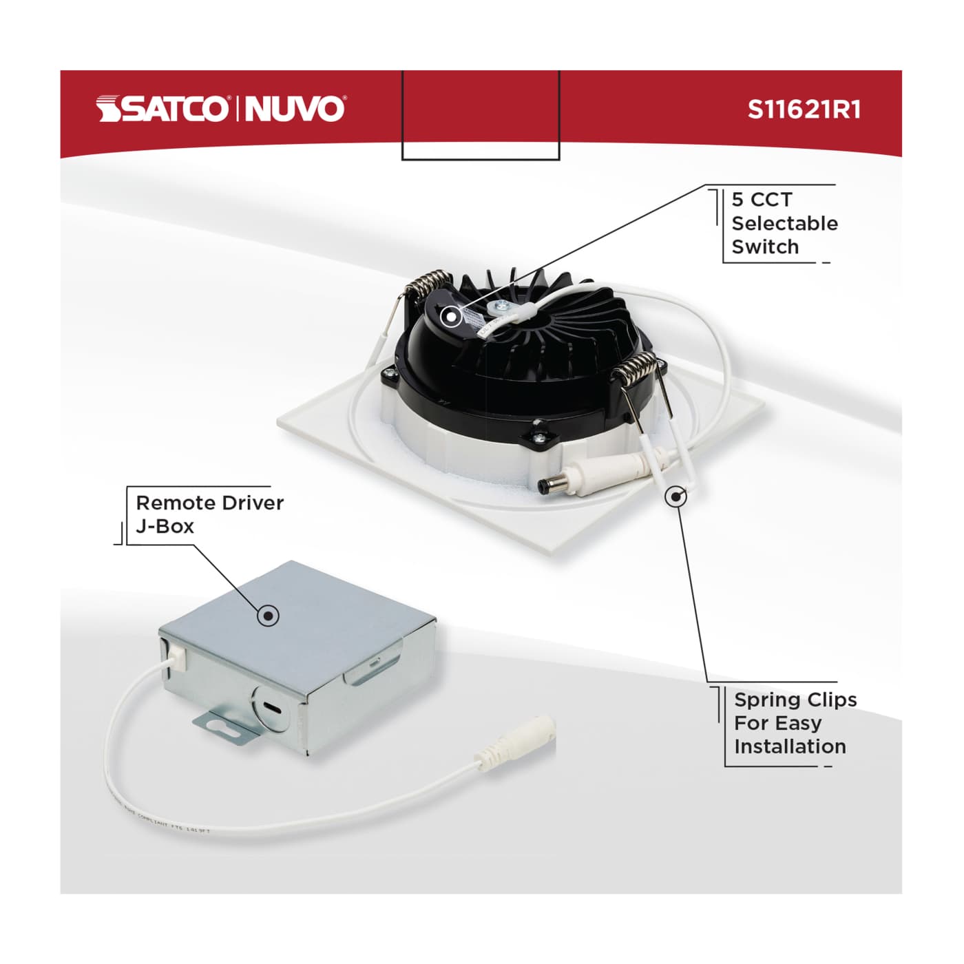 12W/DW/GBL/4/CCT/SQ/RD/WH - S11621R1