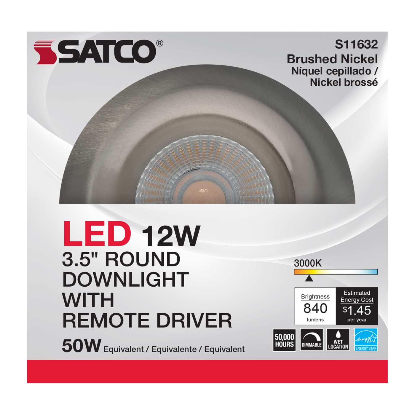 12WLED/DW/DNL3/930/RND/RD/BN - S11632