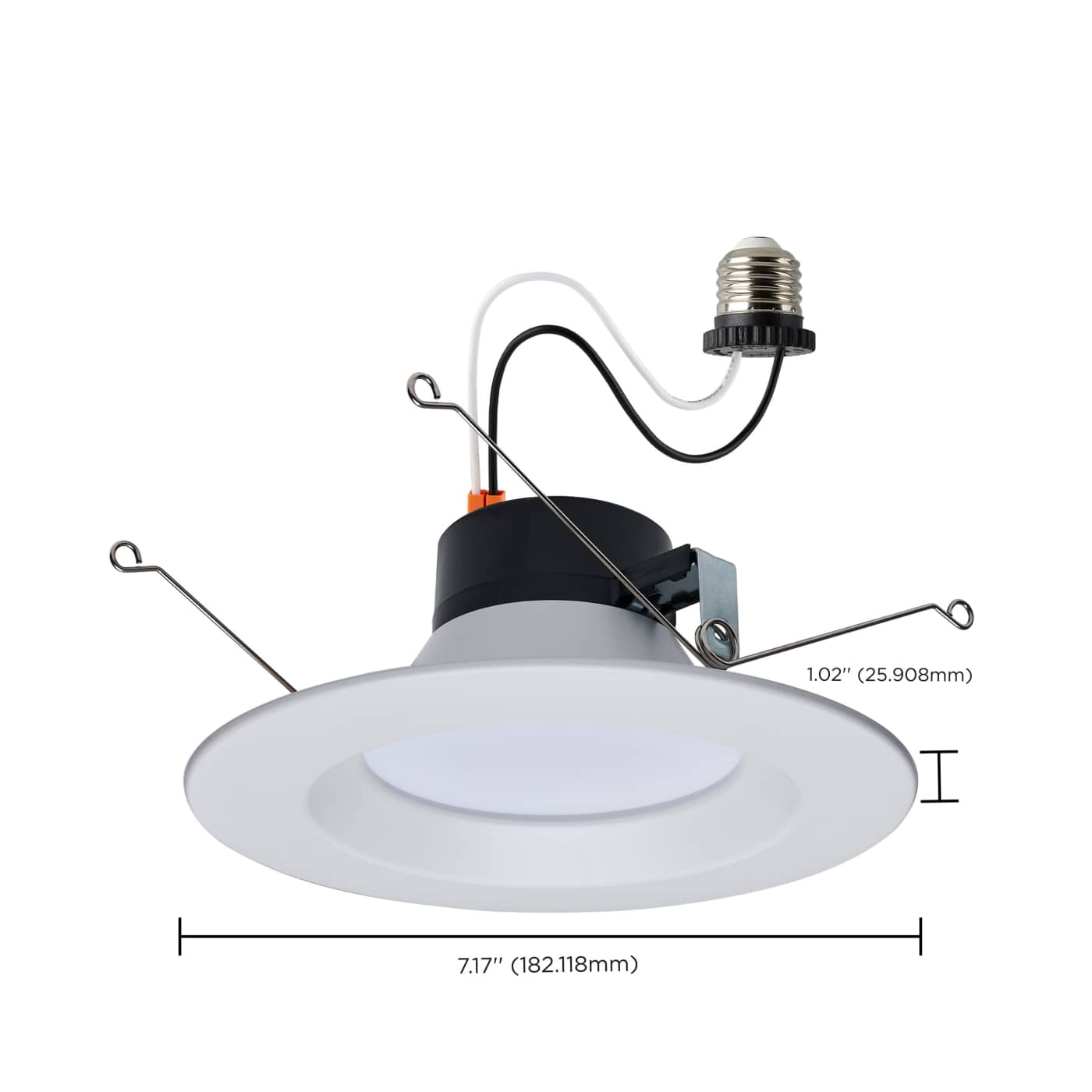 11WLED/RDL/5-6/RGBTW/RND/WH - S11639