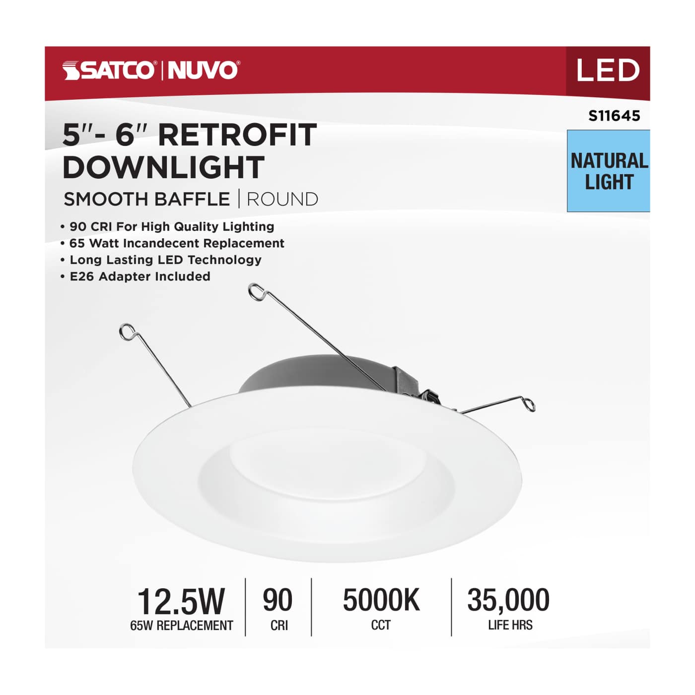 12.5WLED/RDL/5-6/950/120V - S11645