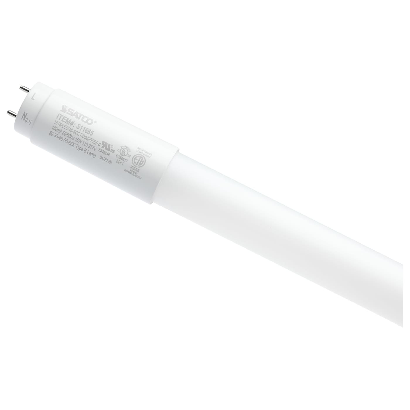 15T8/LED/48-5CCT/DIM/LF/BP - S11665