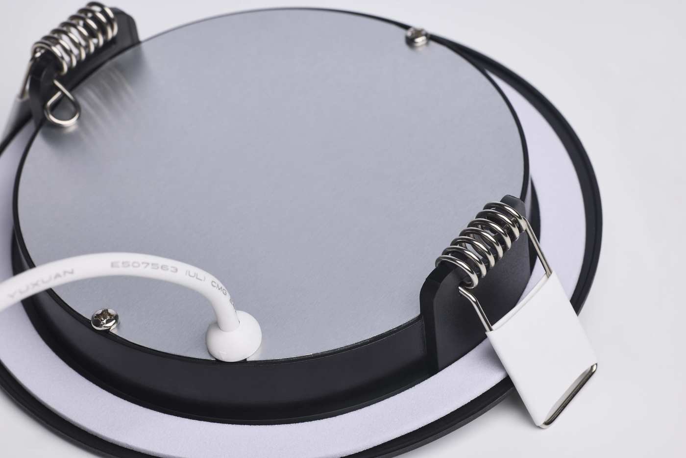 8WLED/DW/4/CCT/RND/FL/RD/BK - S11685