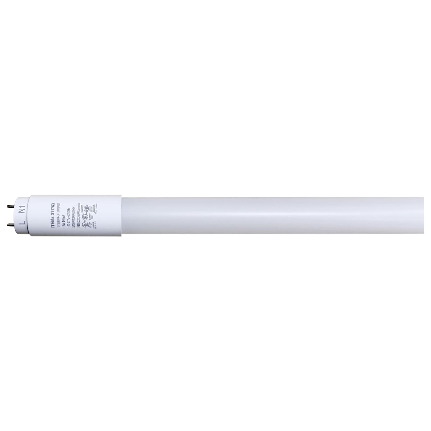 S11763 15T8/LED/48-CCT/DM/BP-DR