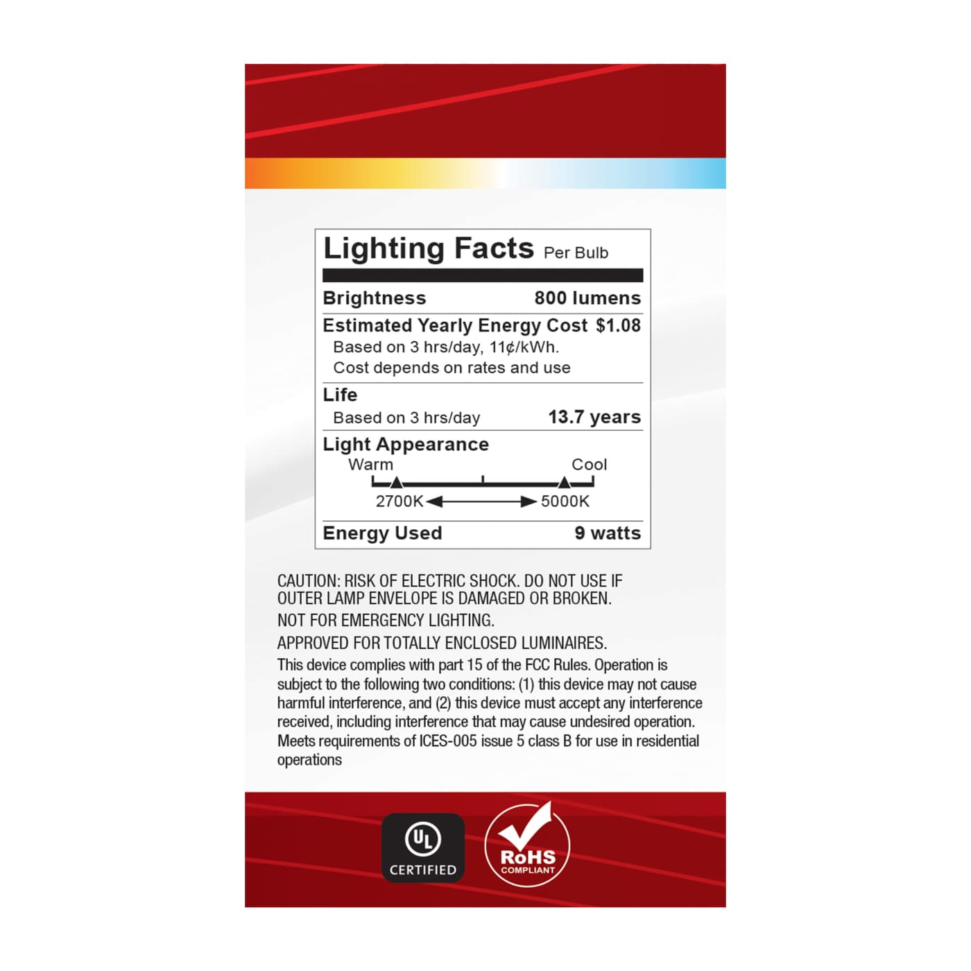 9A19L/9CCT5/E26/PWHF - S11771R1