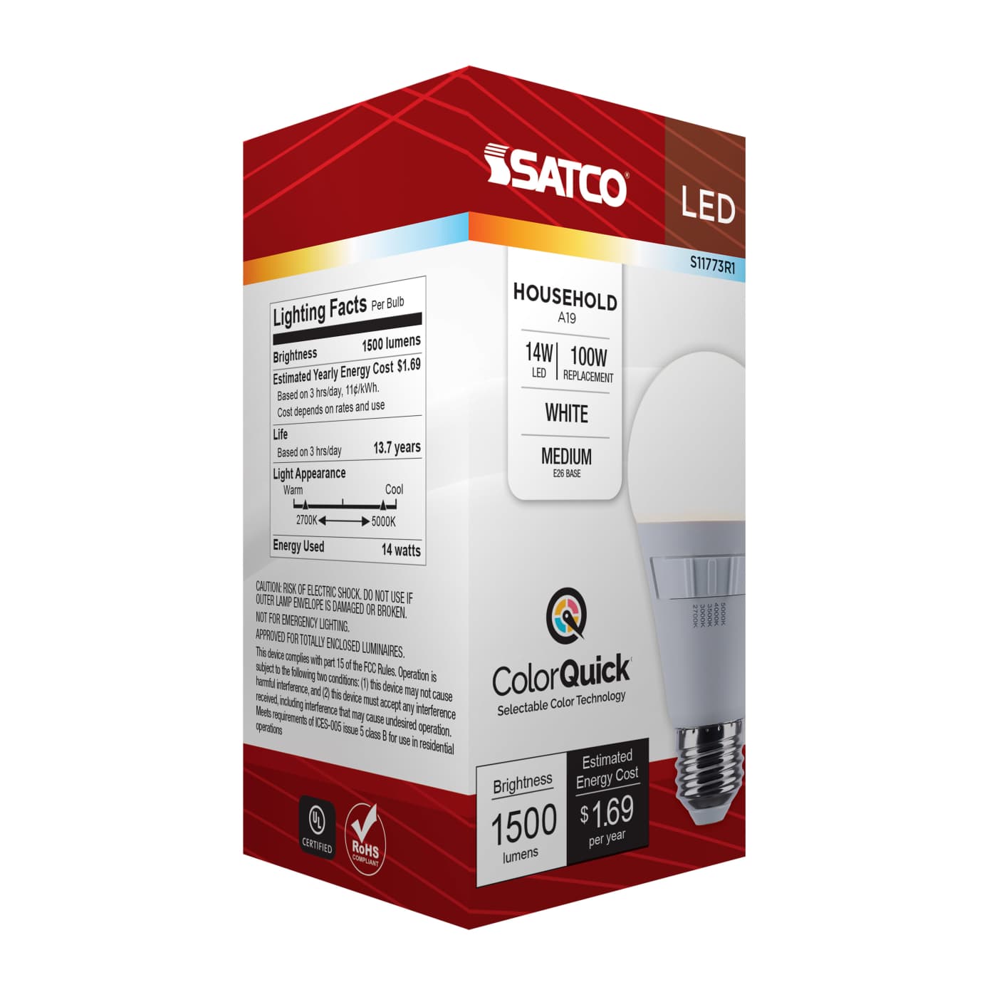 14A19L/9CCT5/E26/PWHF - S11773R1