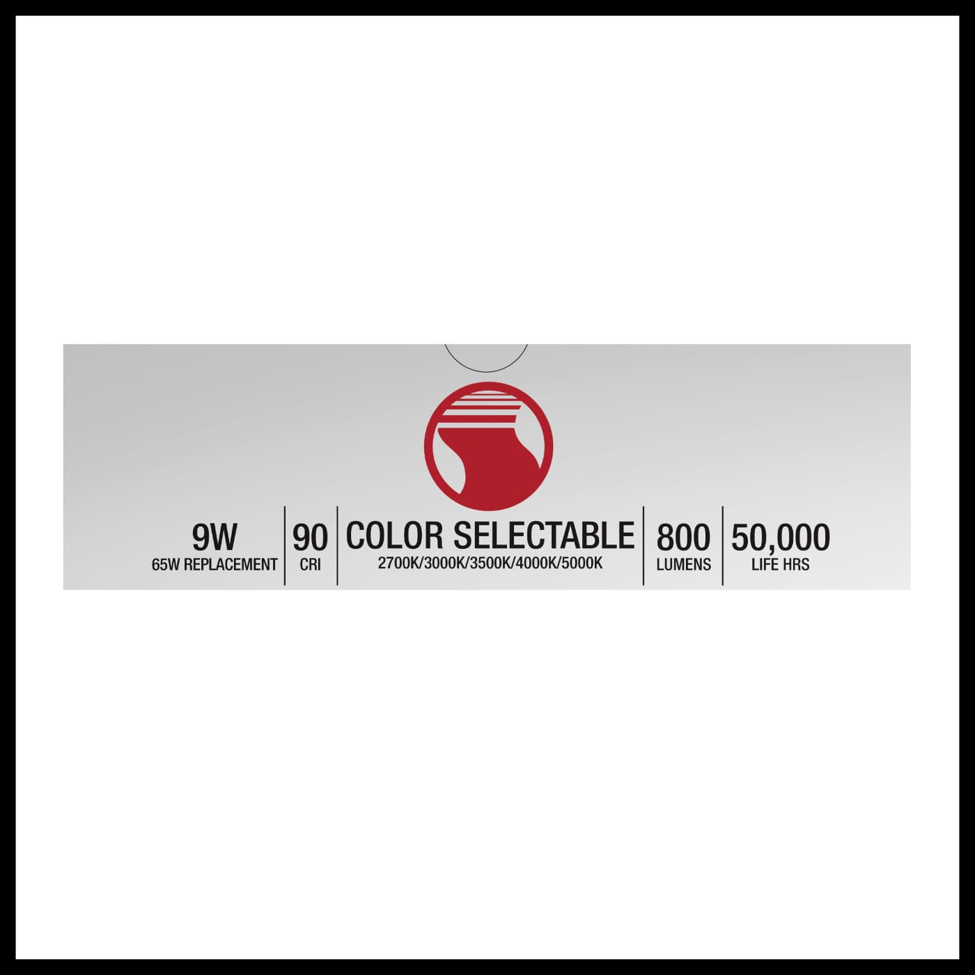 9WLED/RDL/5-6/5CCT-SEL/RD - S11801R1