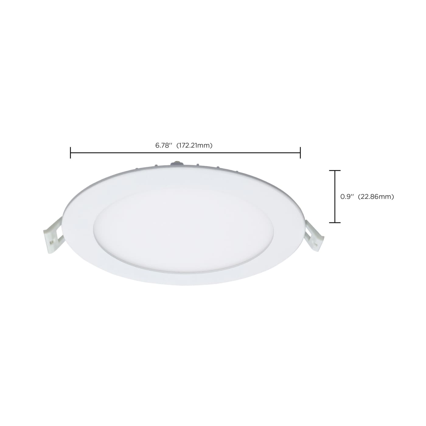 12WLED/DW/EL/6/CCT-SEL/RND/RD - S11827