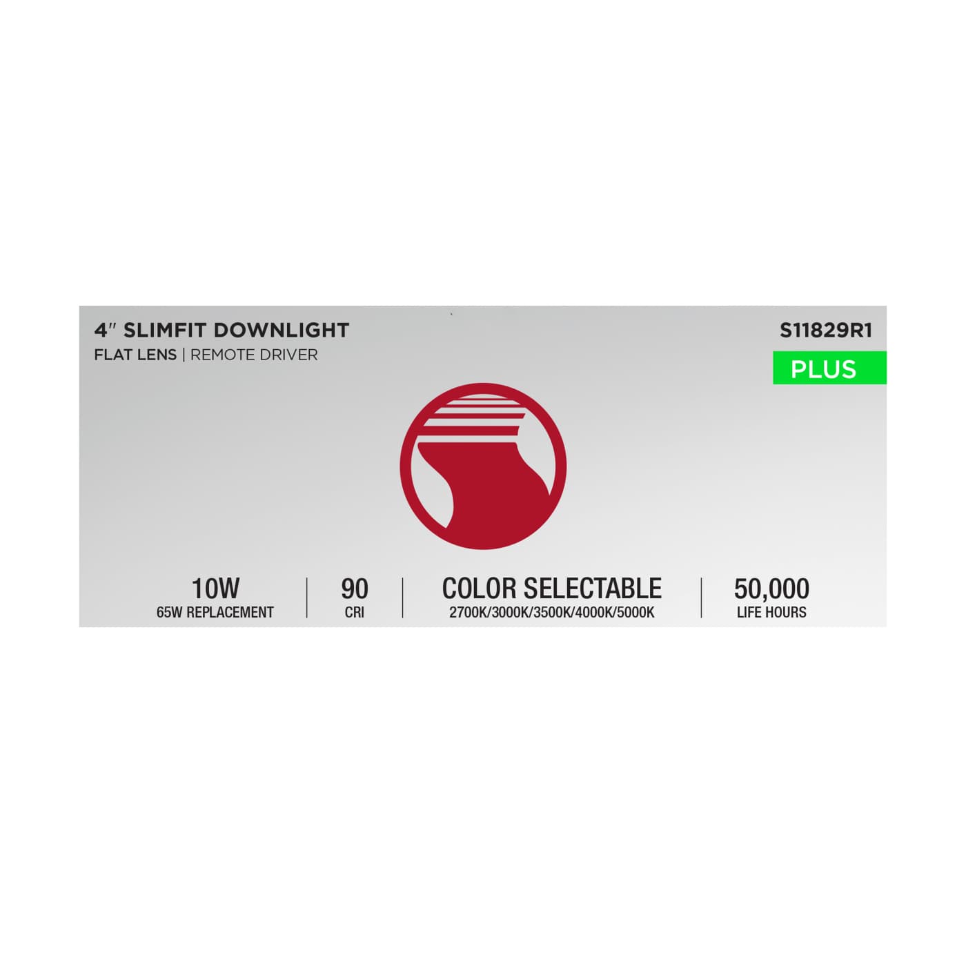 10WLED/DW/EL/4/CCT-SEL/SQ/RD - S11829R1