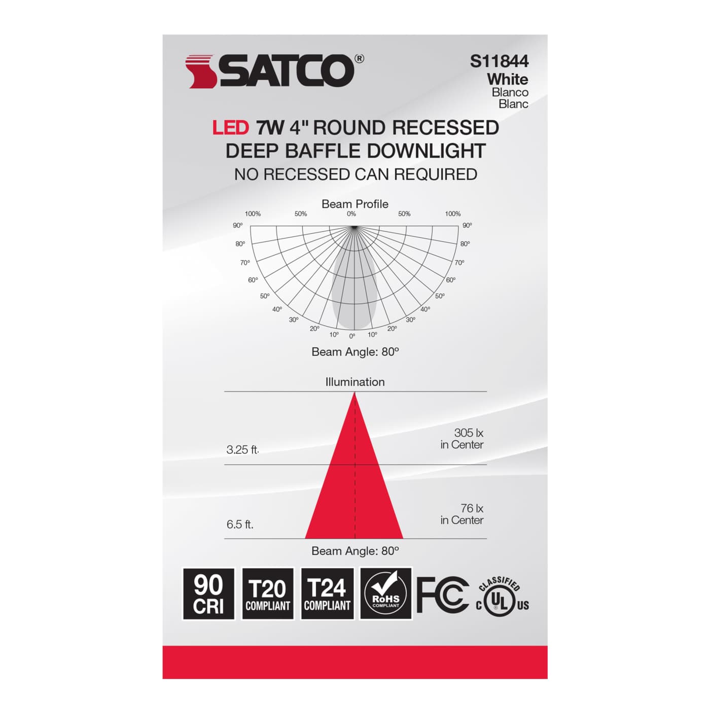 7WLED/DB/RDL/4/CCT-SEL/120V - S11844