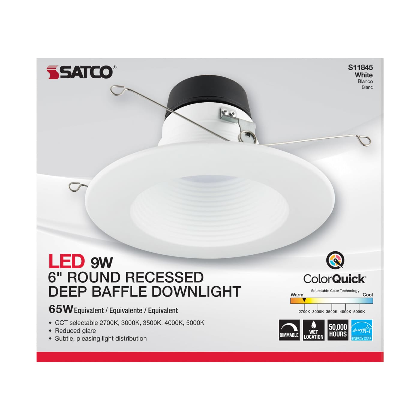 9WLED/DB/RDL/6/CCT-SEL/120V - S11845