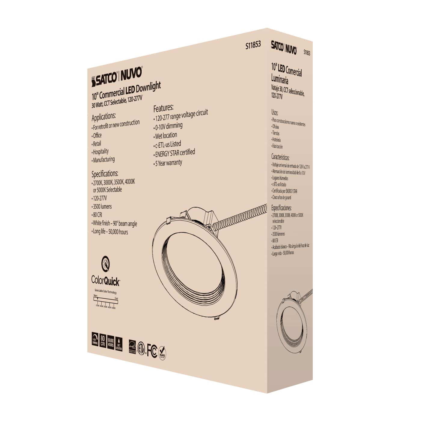 30WLED/CDL/10/CCT/120-277 - S11853