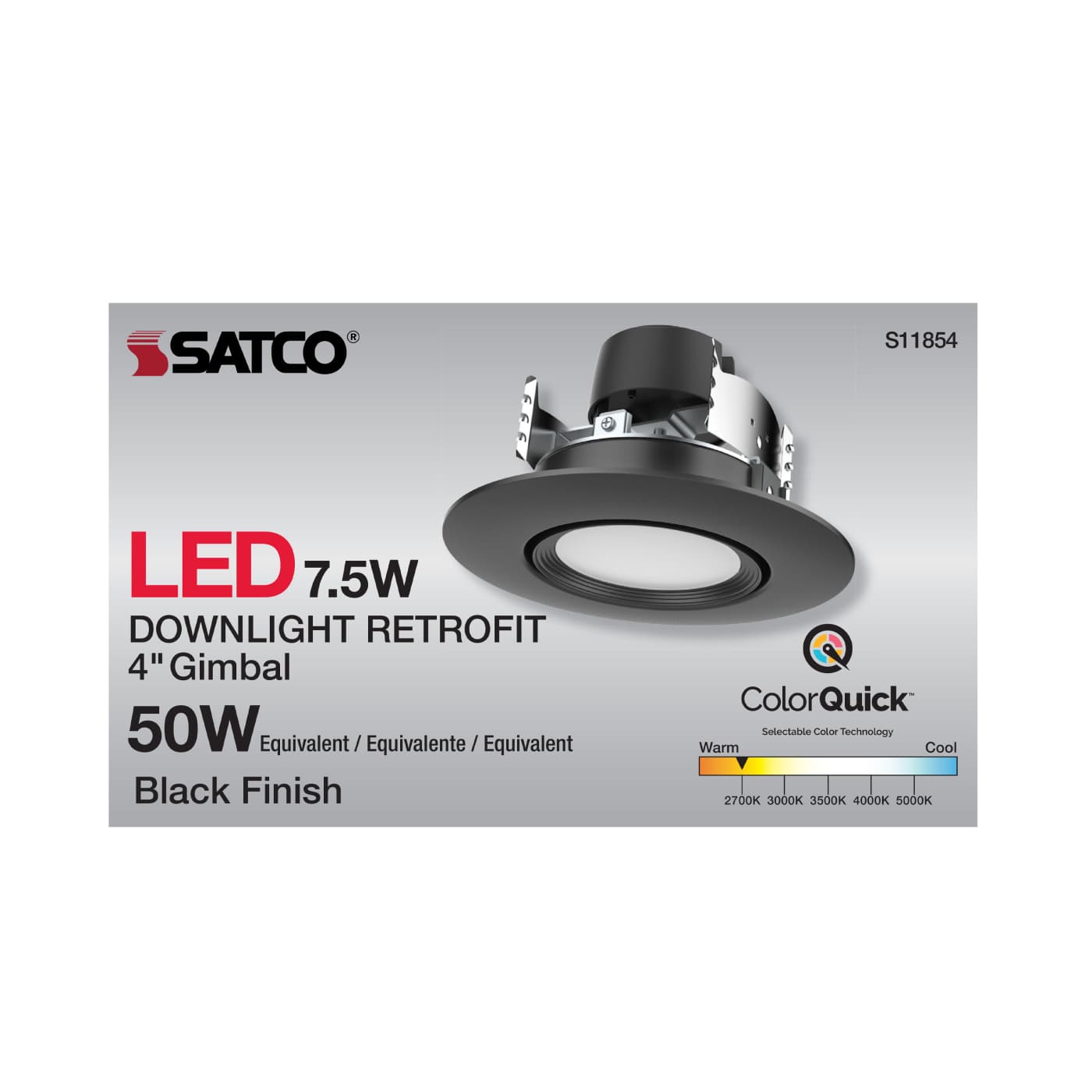 7.5WLED/DIR/4/60'/CCT-SEL/120V - S11854