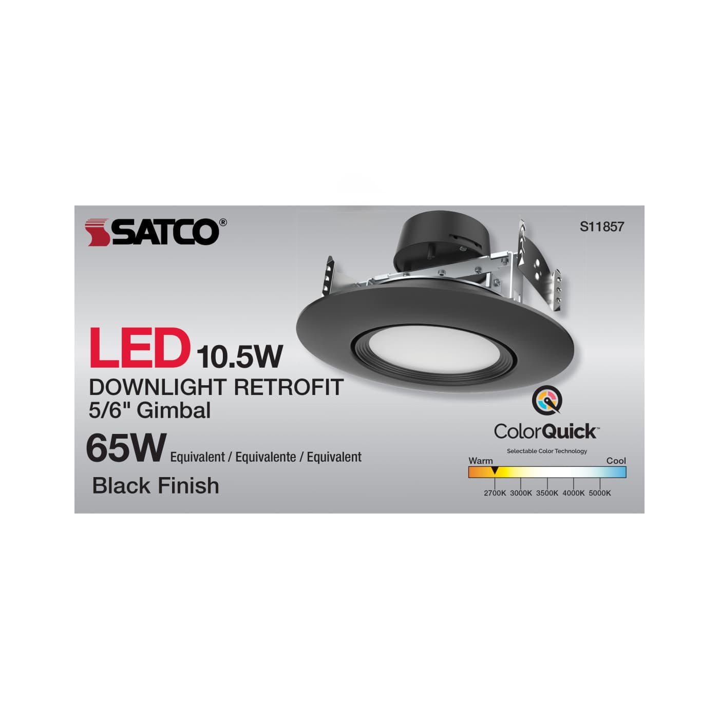 10.5WLED/DIR/5-6/CCT-SEL/120V/ - S11857