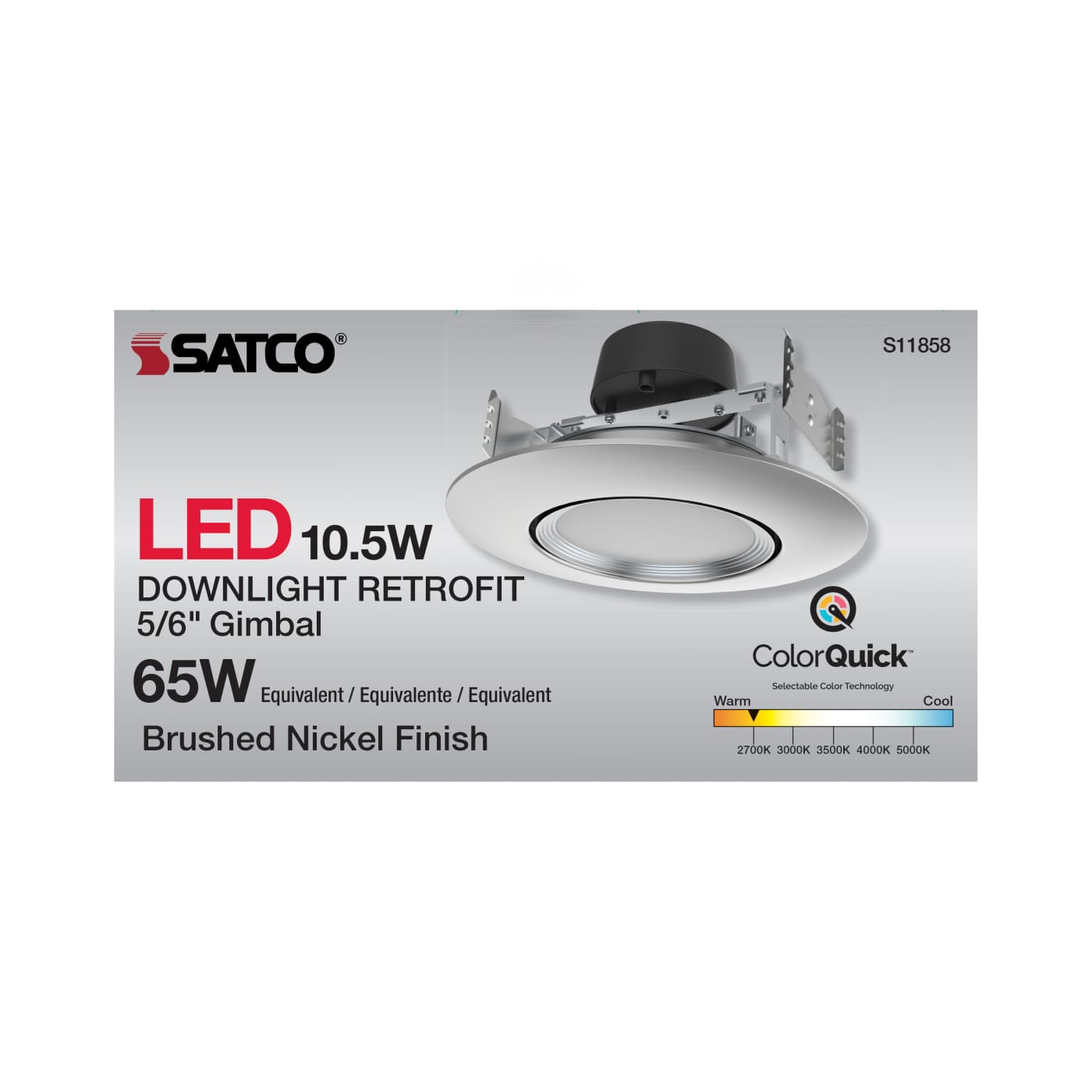 10.5WLED/DIR/5-6/CCT-SEL/120V/ - S11858