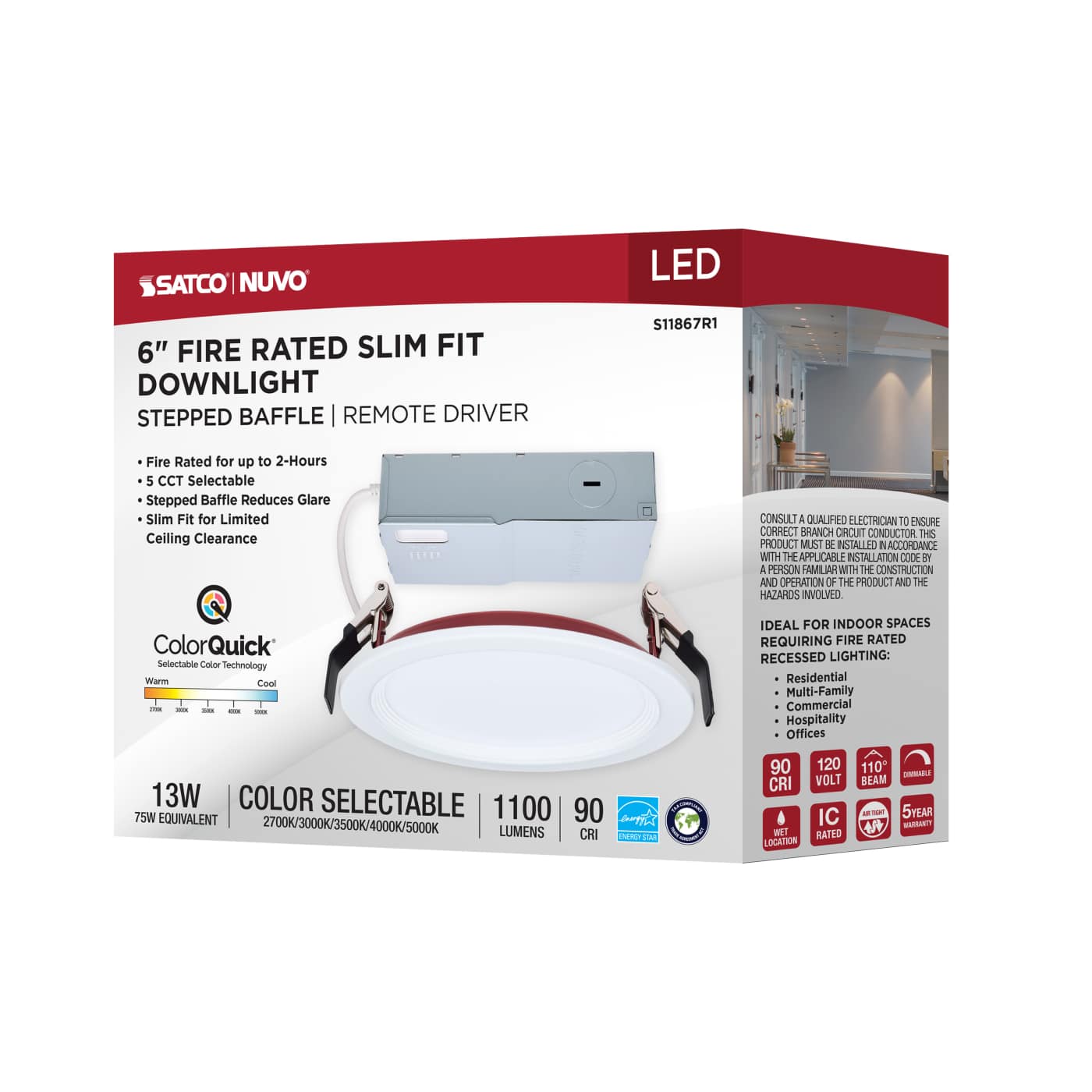 13WLED/6/FR/CCT/SLF/RD/STB/RND - S11867R1