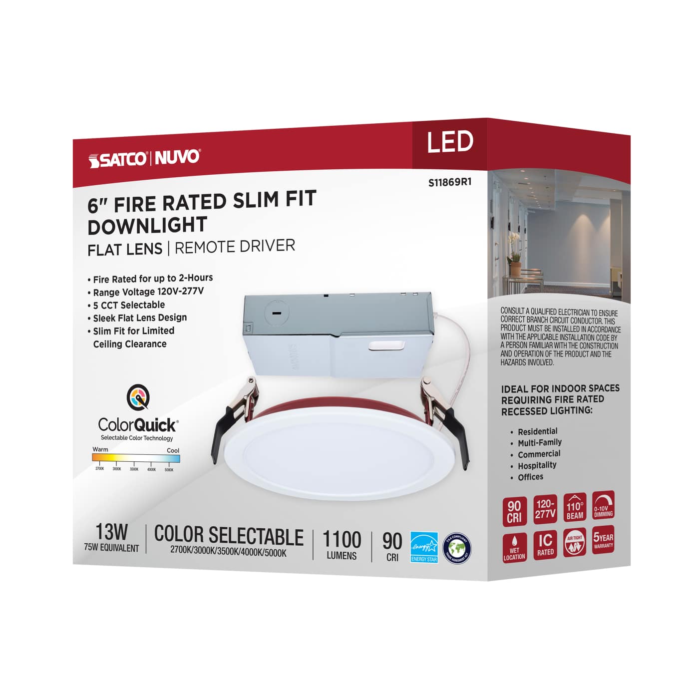 13WLED/6/CFR/CCT/SLF/RD/FL/RND - S11869R1