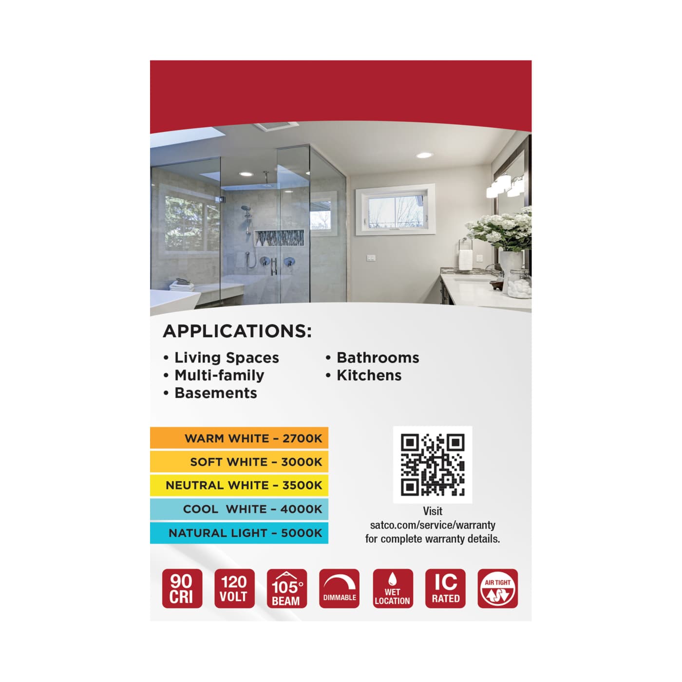 9WLED/DW/4/CCT-SEL/SQ/RD/WH - S11871R1