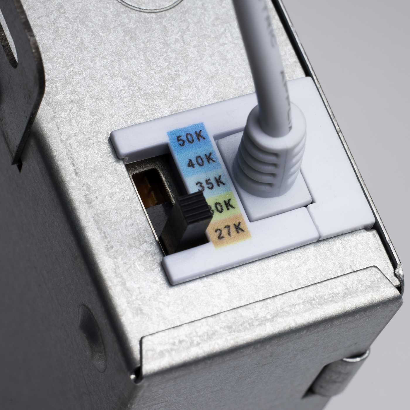 12WLED/DW/4/CCT-SEL/SQ/RD/WH - S11871