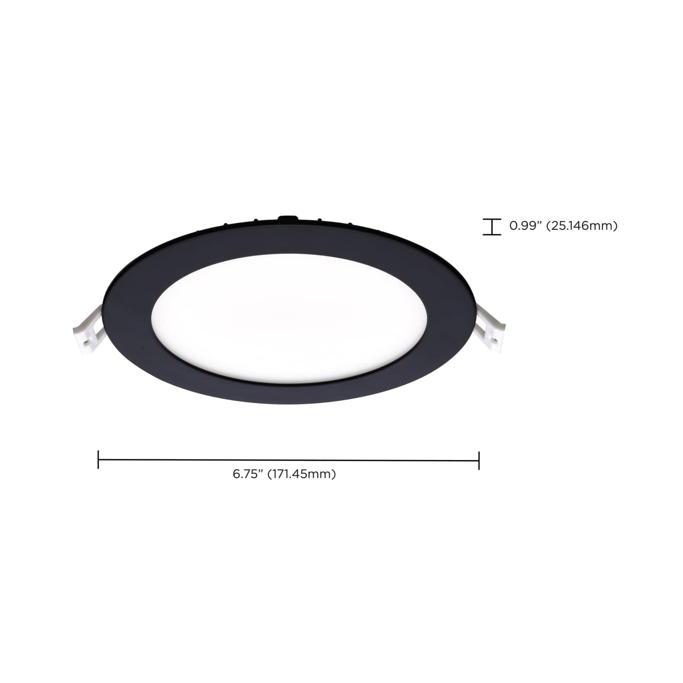 12WLED/DW/6/CCT-SEL/RND/RD/BK - S11875R1