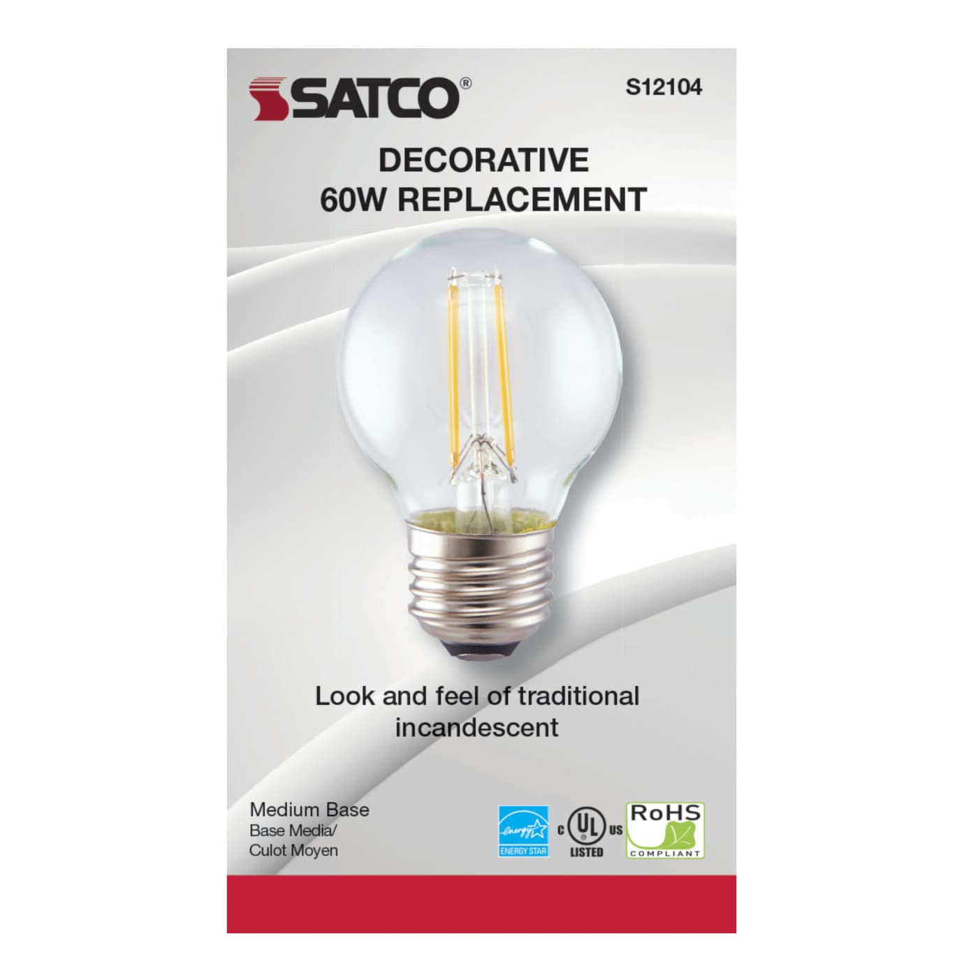 5.5G16.5/LED/CL/4K/120V/E26 - S12104