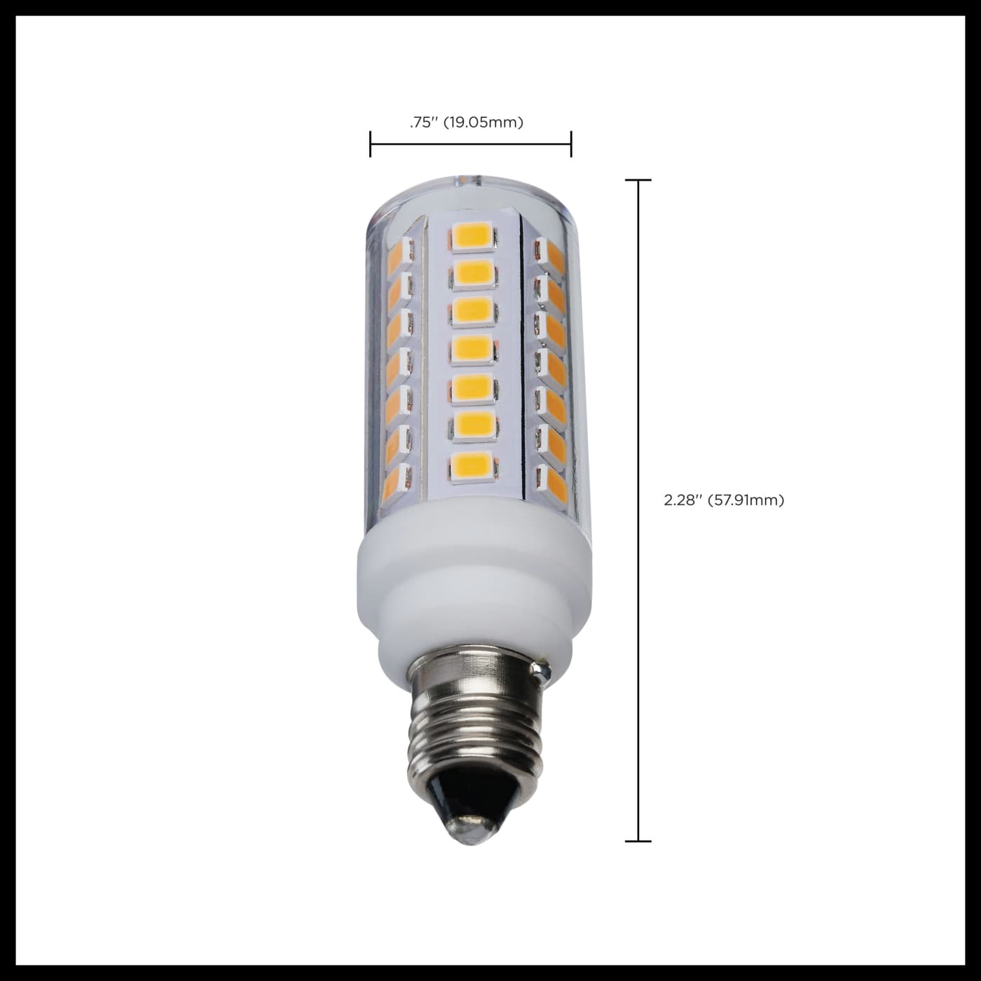 5W/LED/E11/CL/830/120V/1CD - S12132