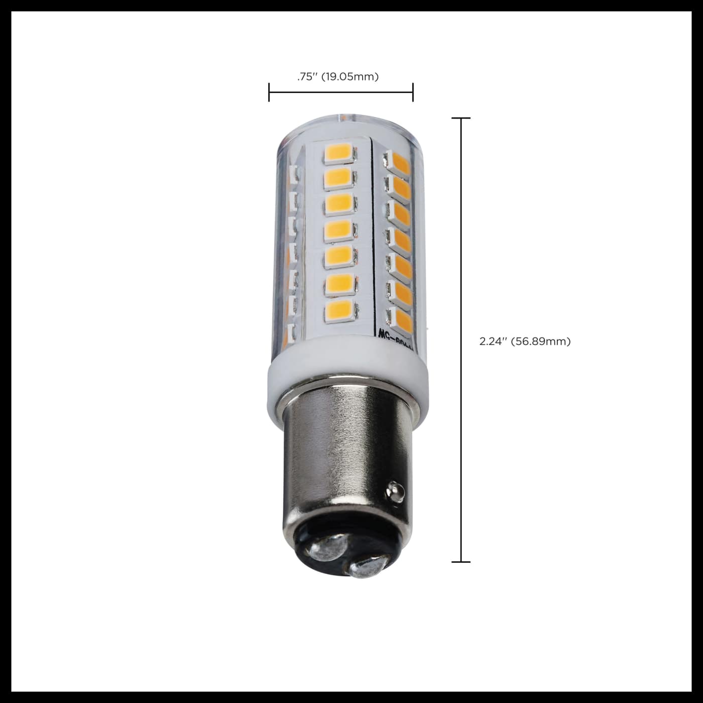 5W/LED/DC/CL/830/120V/1CD - S12136