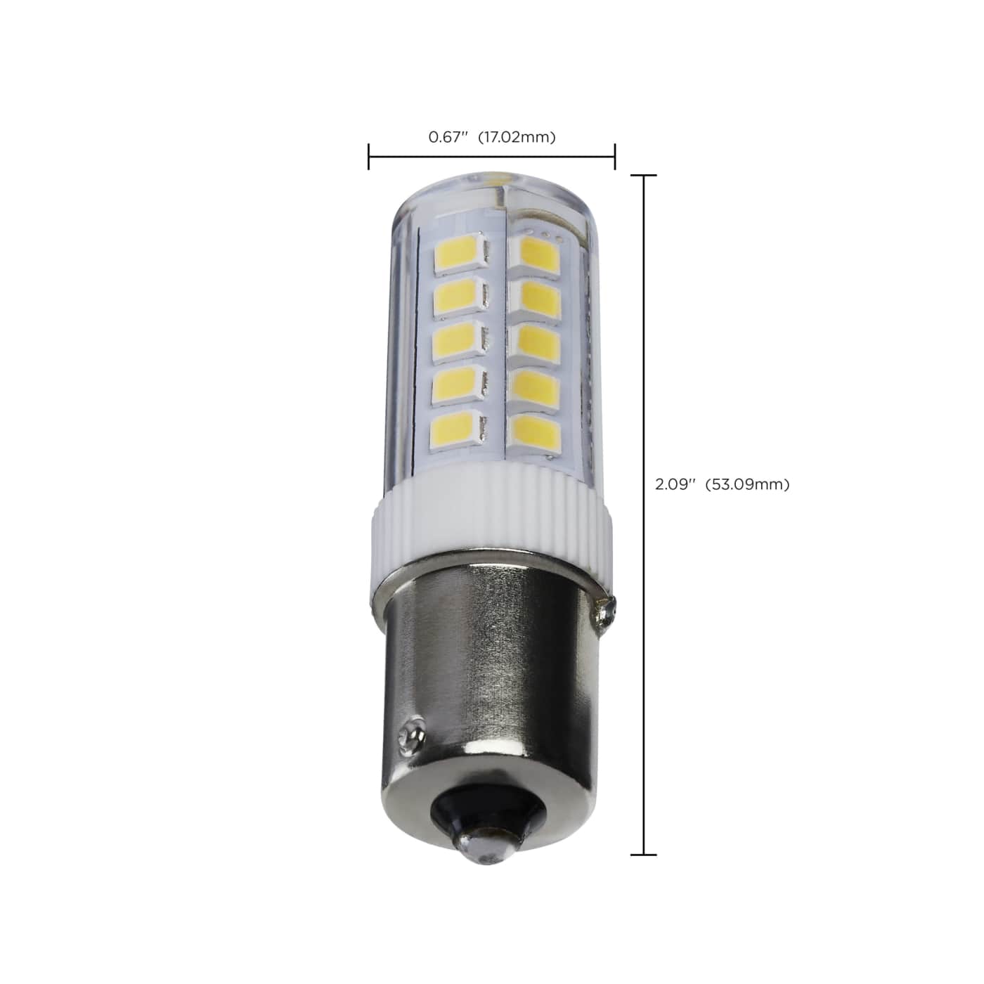 4.5W/LED/BA15S/CL/830/12V/1CD - S12138