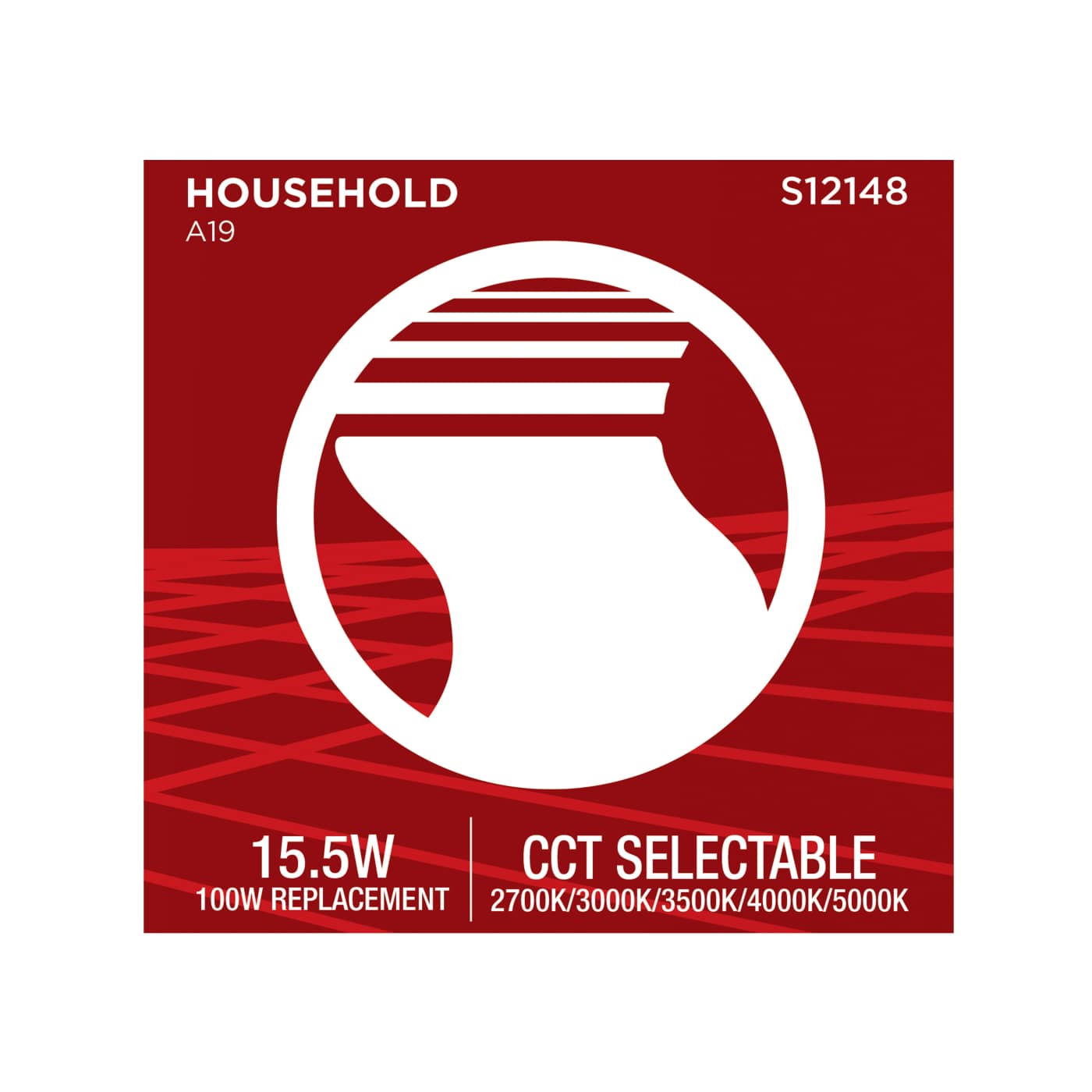 15.5A19L/9CCT5/GU24/PF/D - S12148