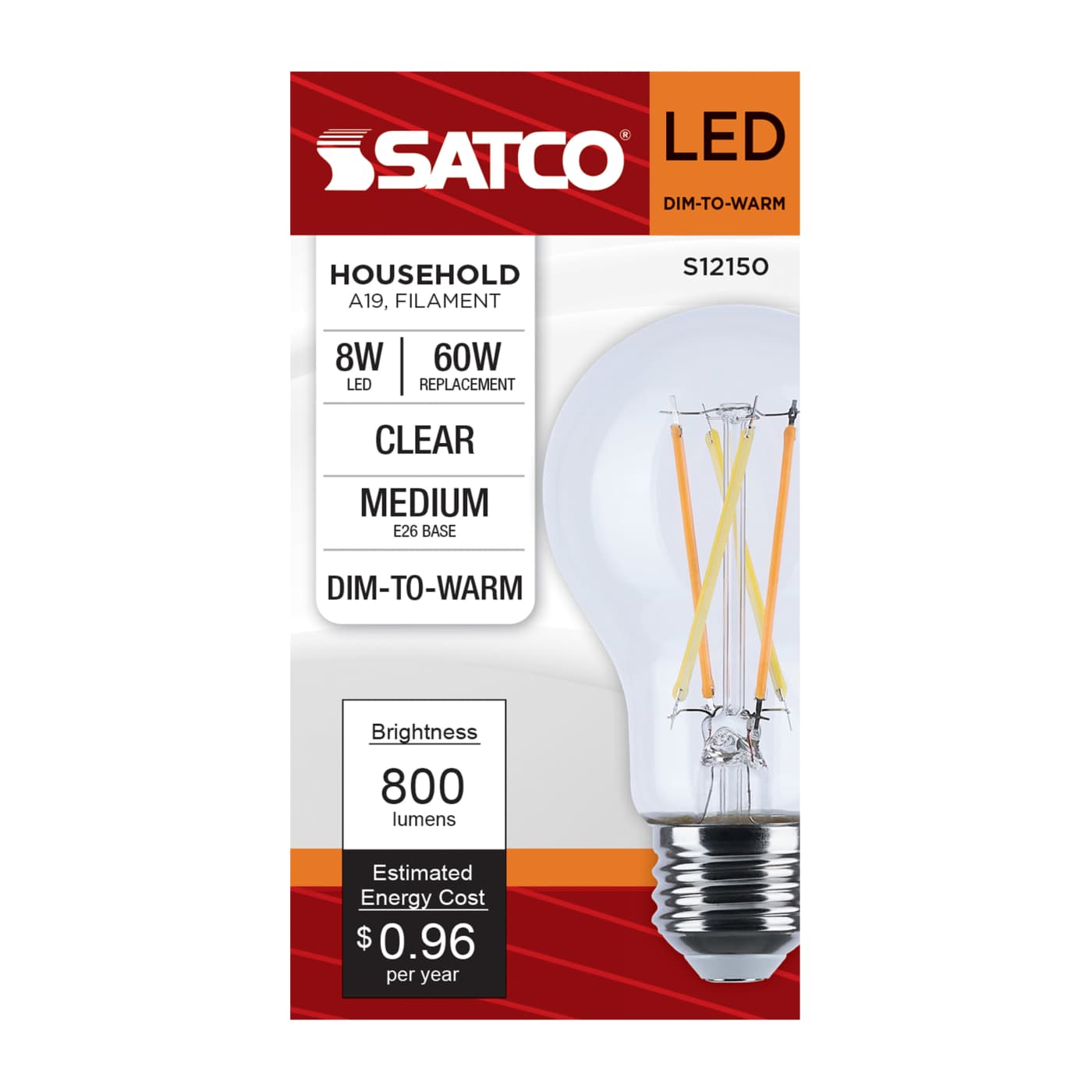 8A19L/930WD/E26/GCYS - S12150