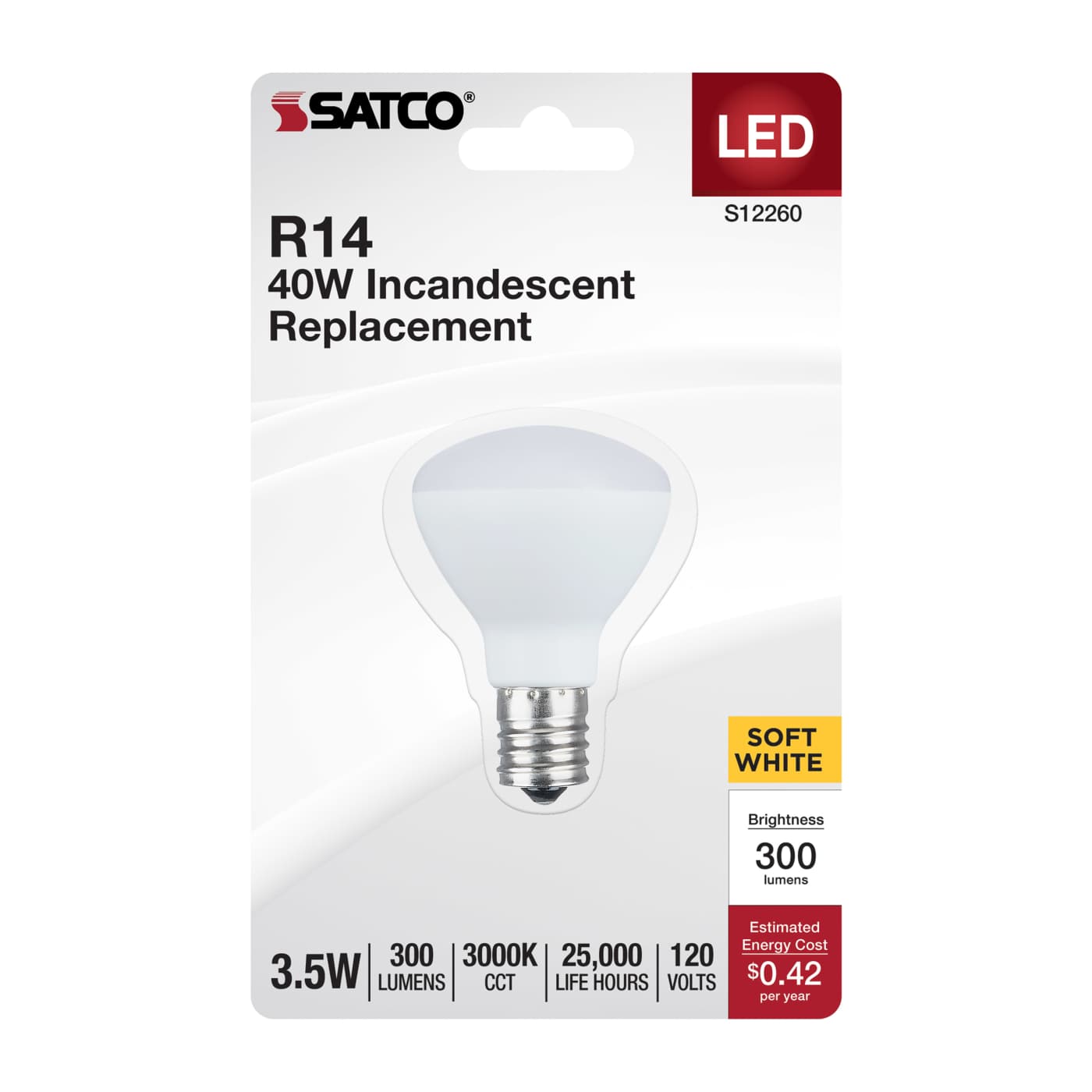 3.5R14/LED/930/E17/120V - S12260
