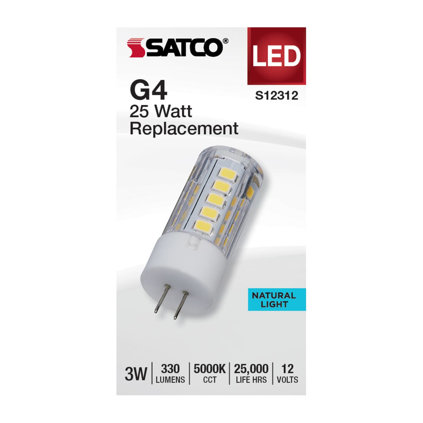3W/LED/G4/CL/850/12V - S12312